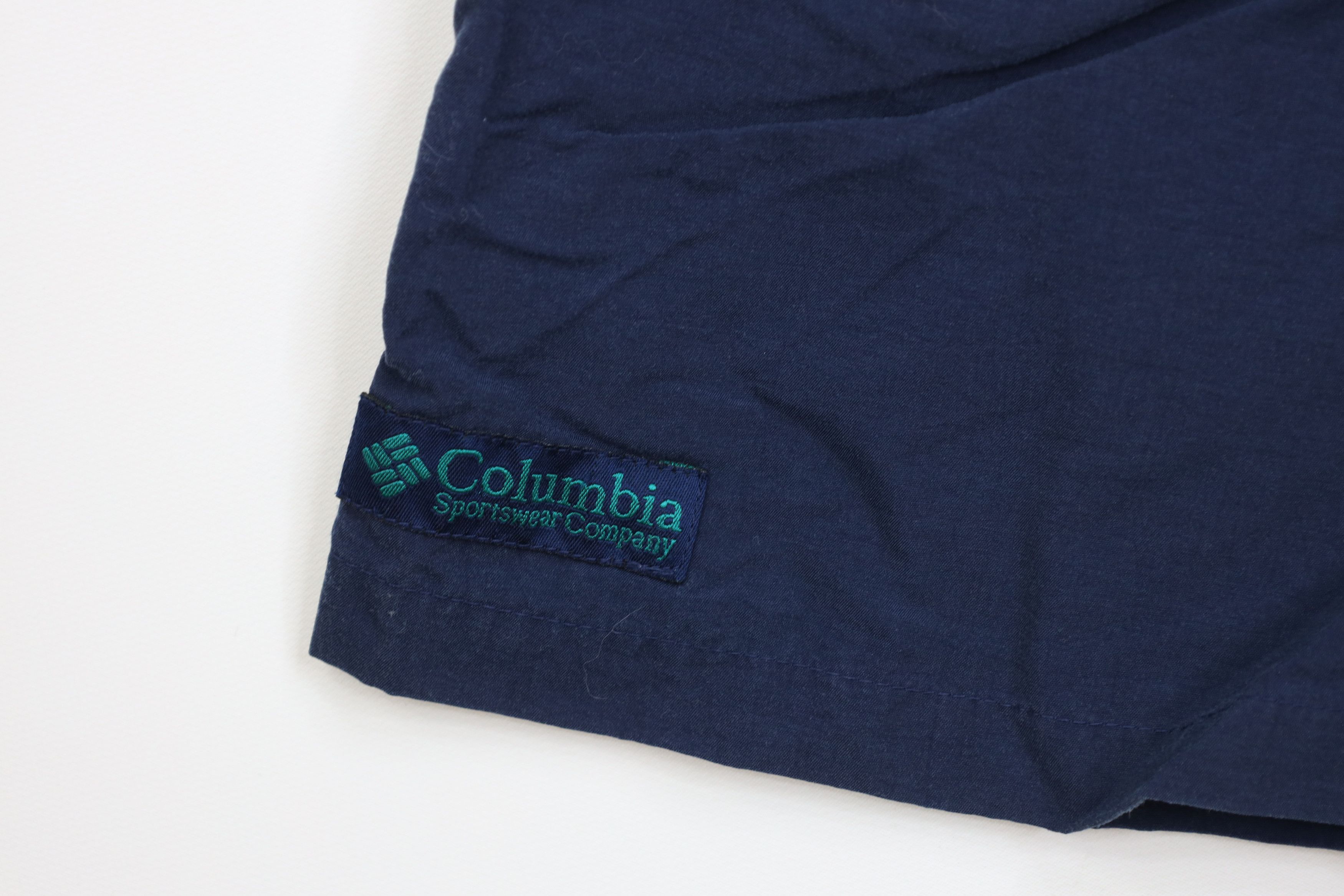 Columbia Vintage 90s Columbia Spell Above Knee Belted Lined Shorts Size US 34 / EU 50 - 5 Thumbnail