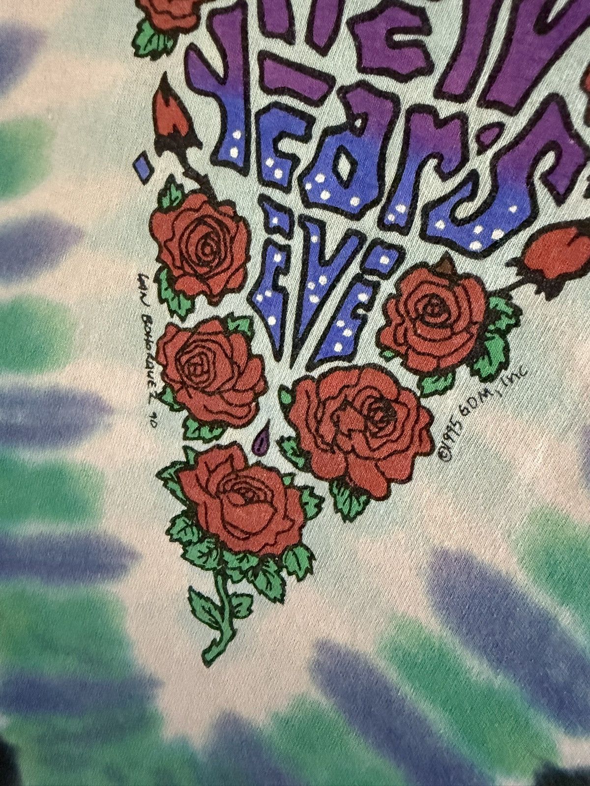 Grateful Dead Grateful Dead Shirt Liquid Blue New Years Eve Size US XL / EU 56 / 4 - 7 Thumbnail