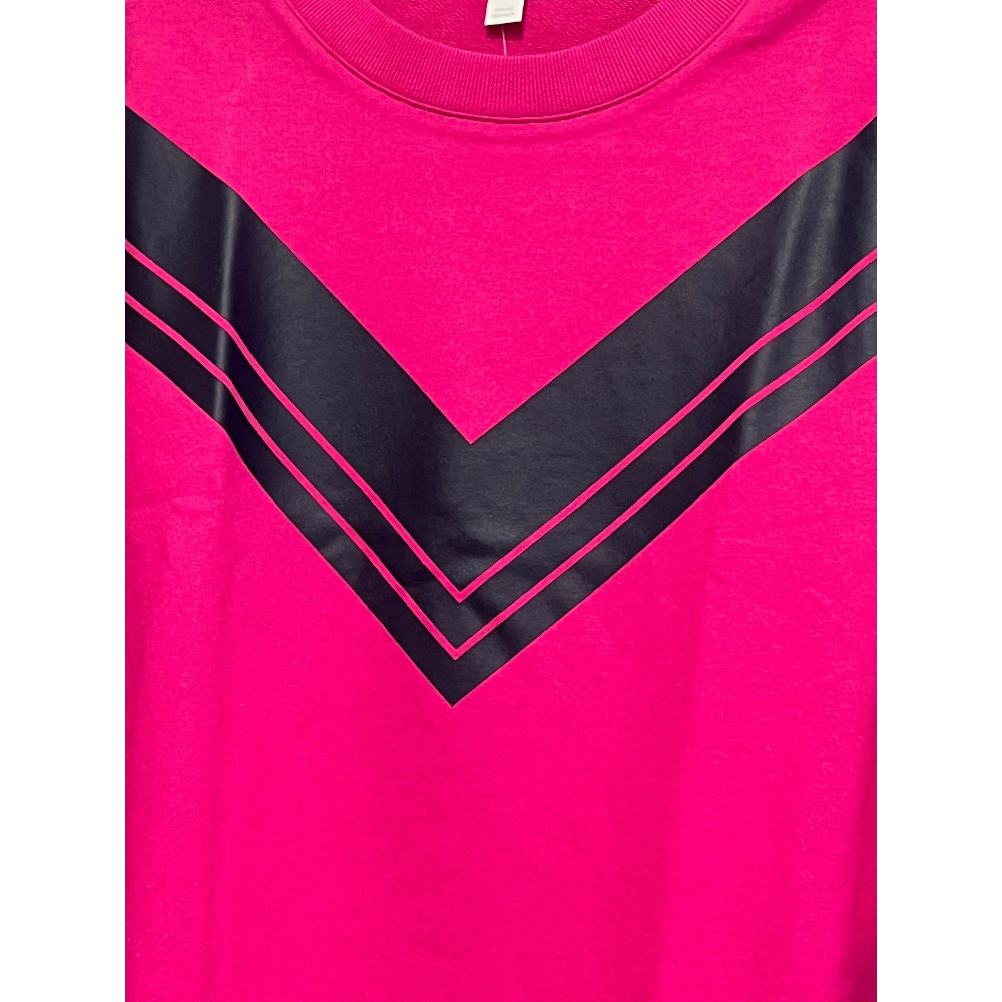 Other Charter Club Chevron Button-Shoulder Top, Pink Tutu, XL Size XL / US 12-14 / IT 48-50 - 4 Thumbnail