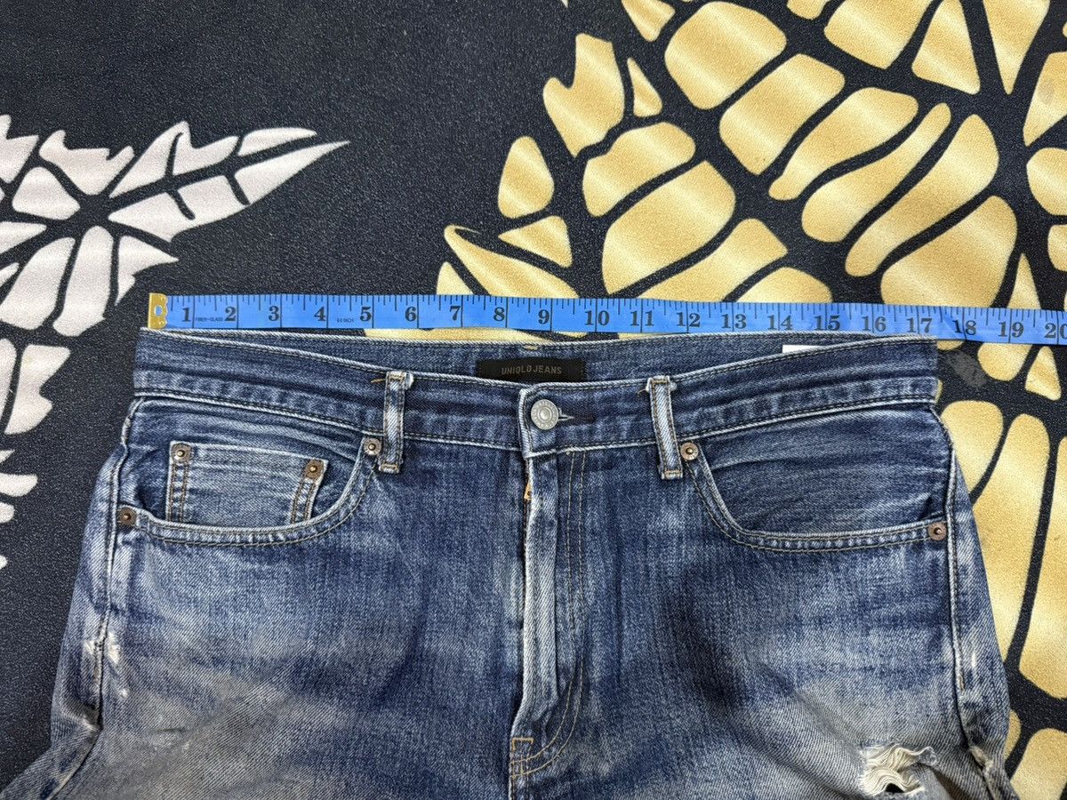 Japanese Brand VINTAGE JAPANESE SELVEGE FADED JEAN DENIM PANTS Size US 34 / EU 50 - 4 Thumbnail