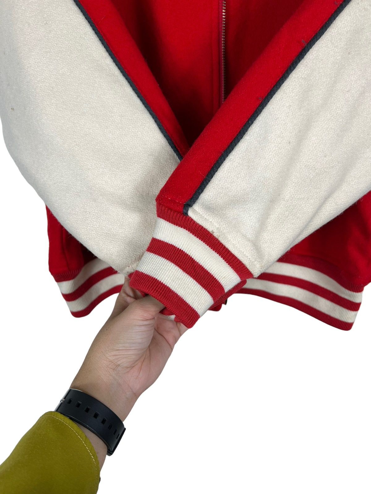 Other 🔥 VINTAGE ROXY VARSITY BOMBER JACKET Size US S / EU 44-46 / 1 - 12 Thumbnail