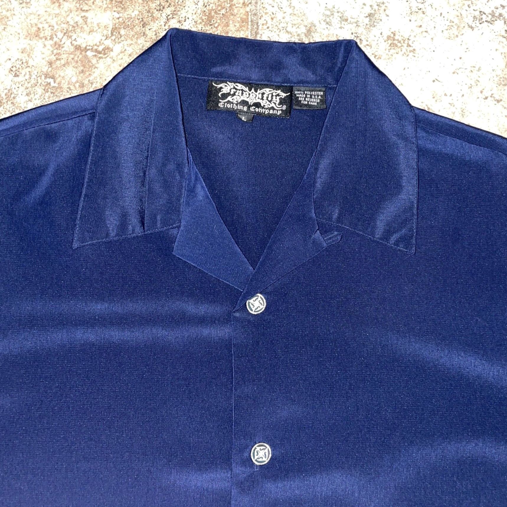 Vintage VINTAGE Dragonfly Blue Polo Shirt Mens Size L Sleeveless Embroidered Size US L / EU 52-54 / 3 - 2 Thumbnail