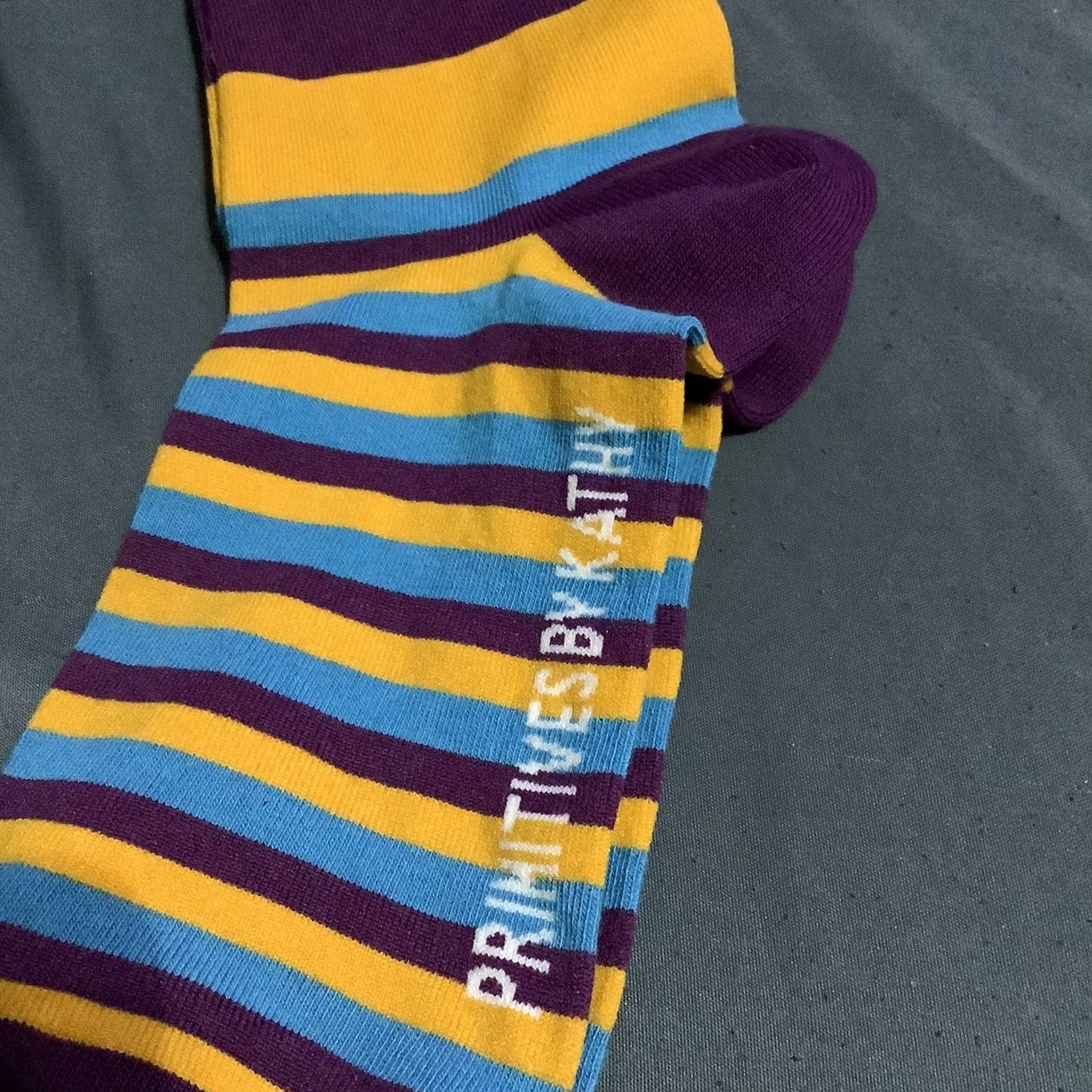 Primitive Primitives by Kathy Awesome & Extra Socks One Size Multicolor Unisex Animal Print Words & Phrases Mixed Material 113062 Size ONE SIZE - 4 Thumbnail