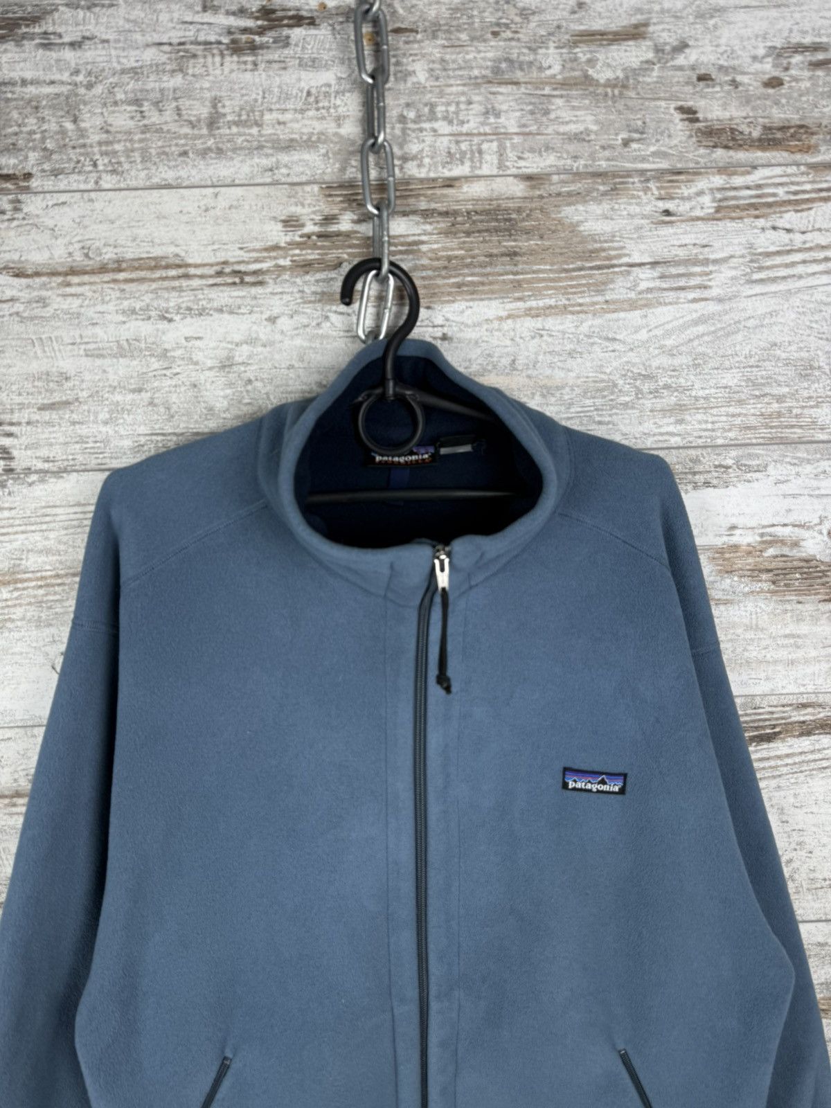 Patagonia Vintage Patagonia Synchilla Fleece Pullover Blue Size L Size US L / EU 52-54 / 3 - 2 Thumbnail