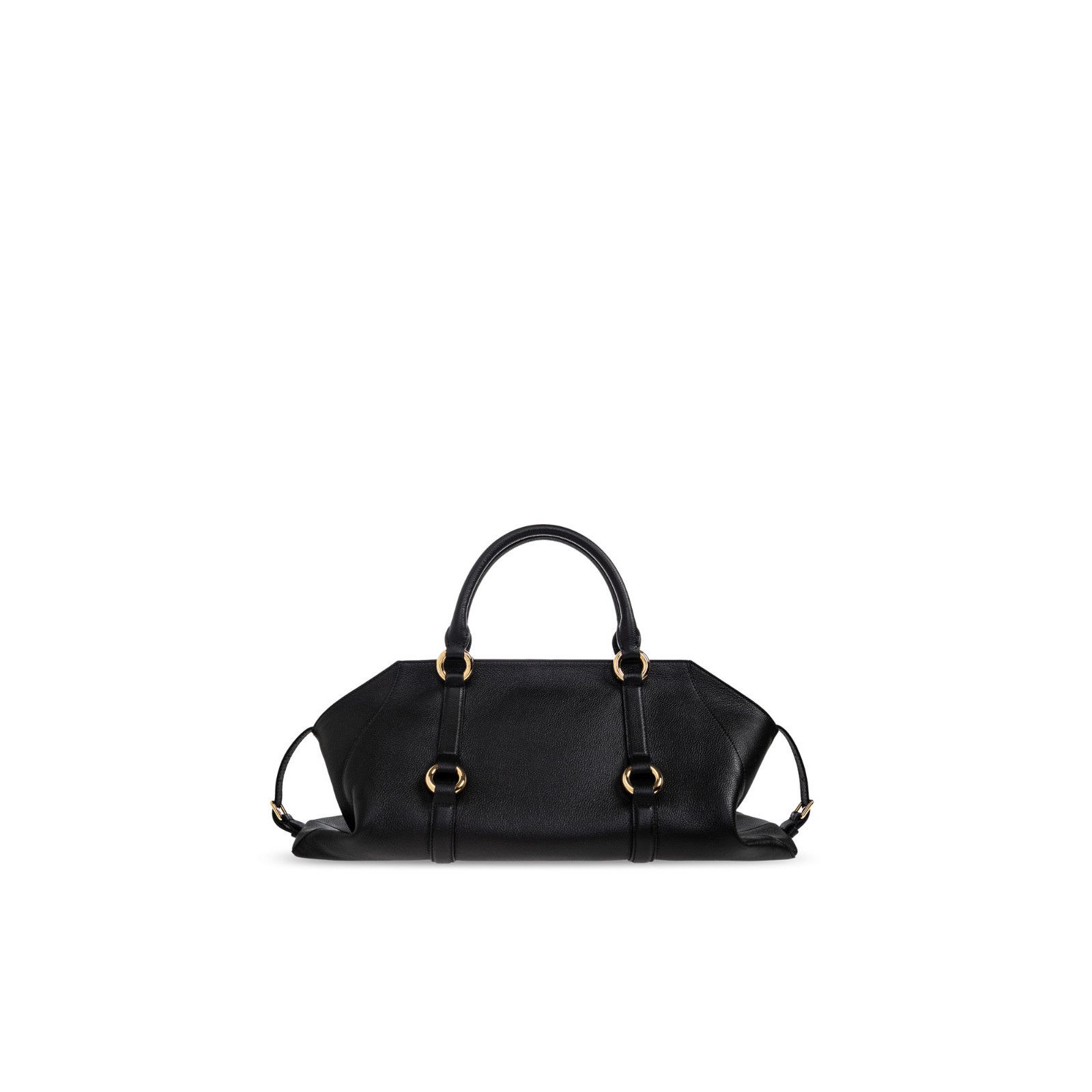 Alexander McQueen ALEXANDER MCQUEEN Farringdon Medium $2690 Black Top Handle B Size ONE SIZE - 2 Thumbnail