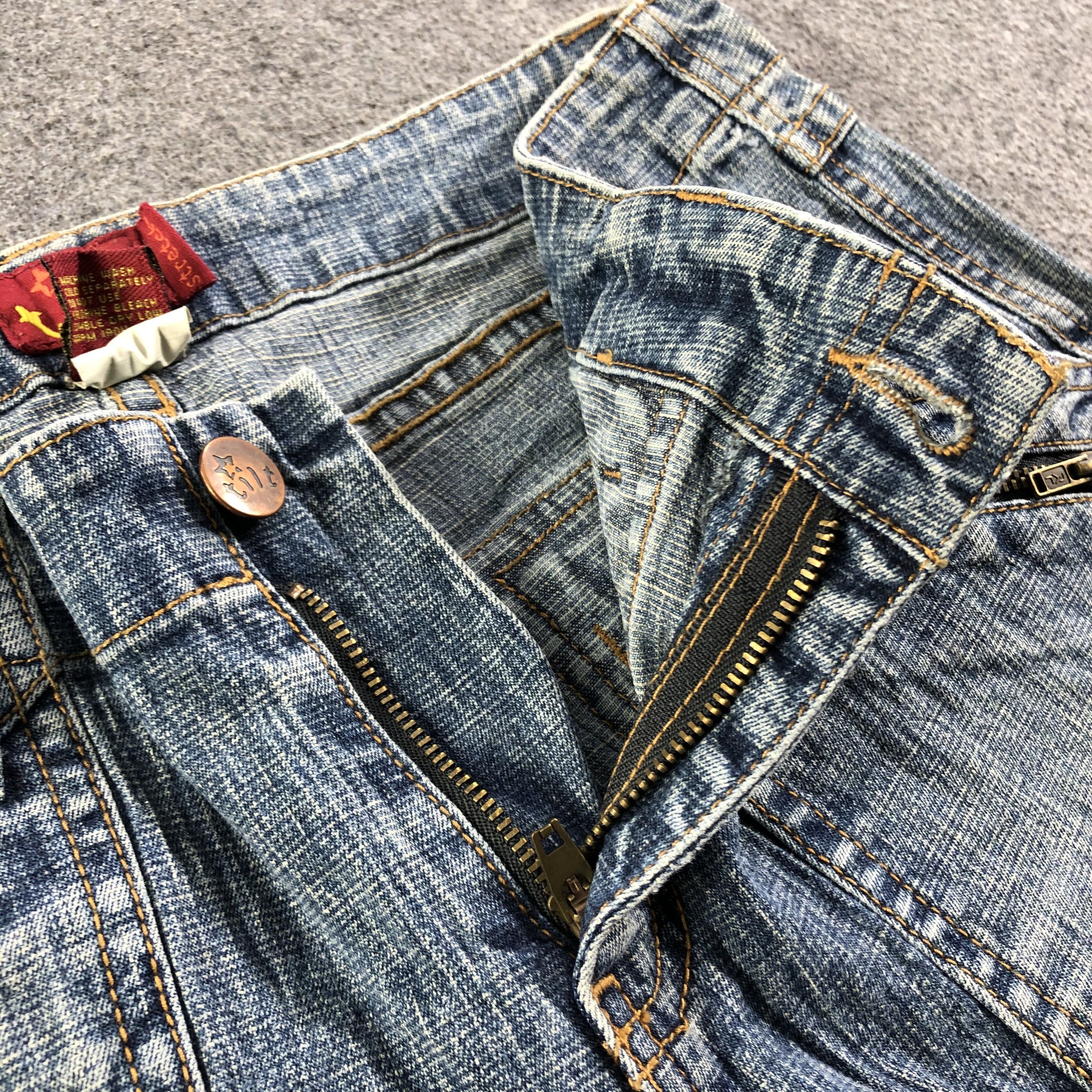 Japanese Brand Vintage Tilt Jeans Flare Denim -J2756 Size US 30 / EU 46 - 8 Thumbnail