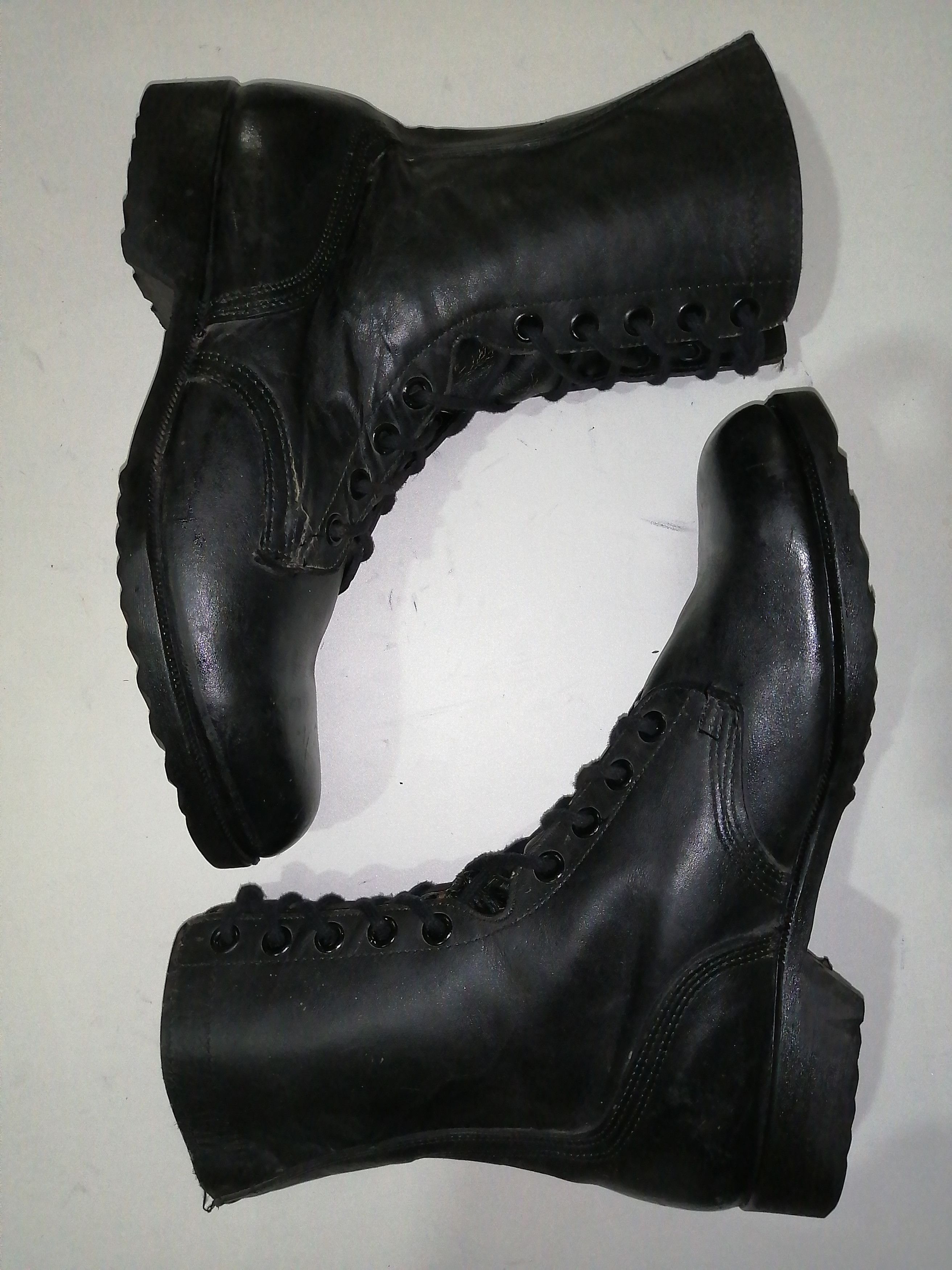 Vintage 1984 vintage combat boots by RO SEARCH Size US 12 / EU 45 - 2 Thumbnail