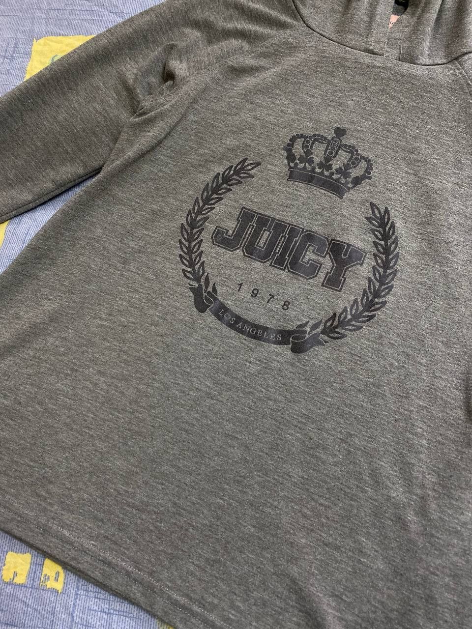 Juicy Couture Jeans Vintage Y2K Juicy Couture Hoodie big logo Size S / US 4 / IT 40 - 4 Thumbnail