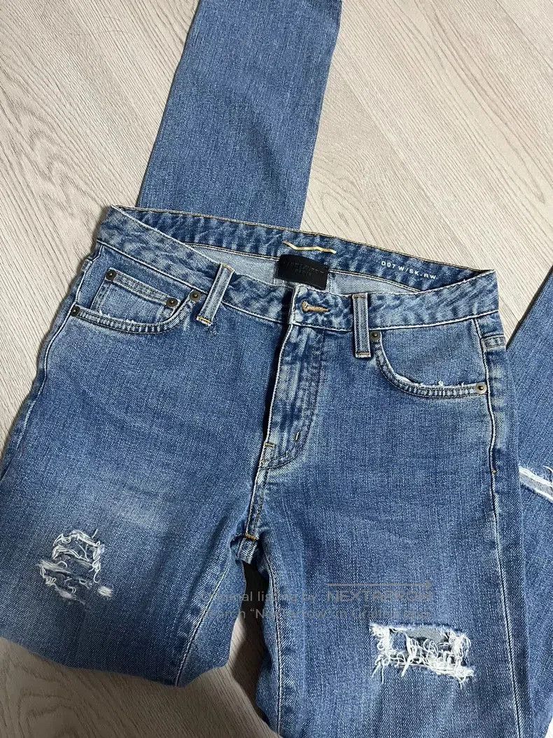 Yves Saint Laurent YSL Denim Pants New. Size US 26 / EU 42 - 3 Thumbnail
