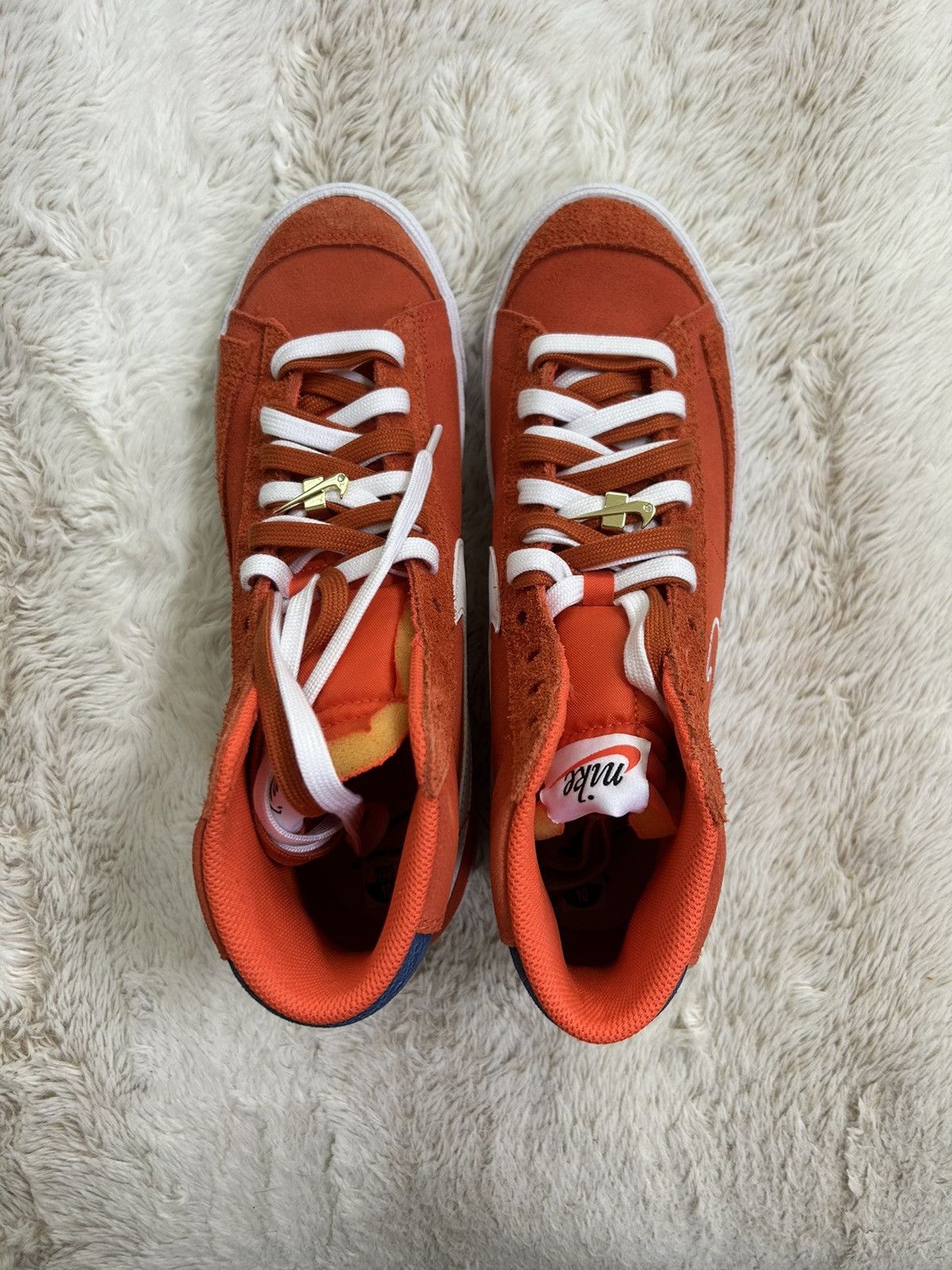 Nike Nike Blazer Mid 77 First Use Orange Size US 10 / EU 43 - 2 Thumbnail