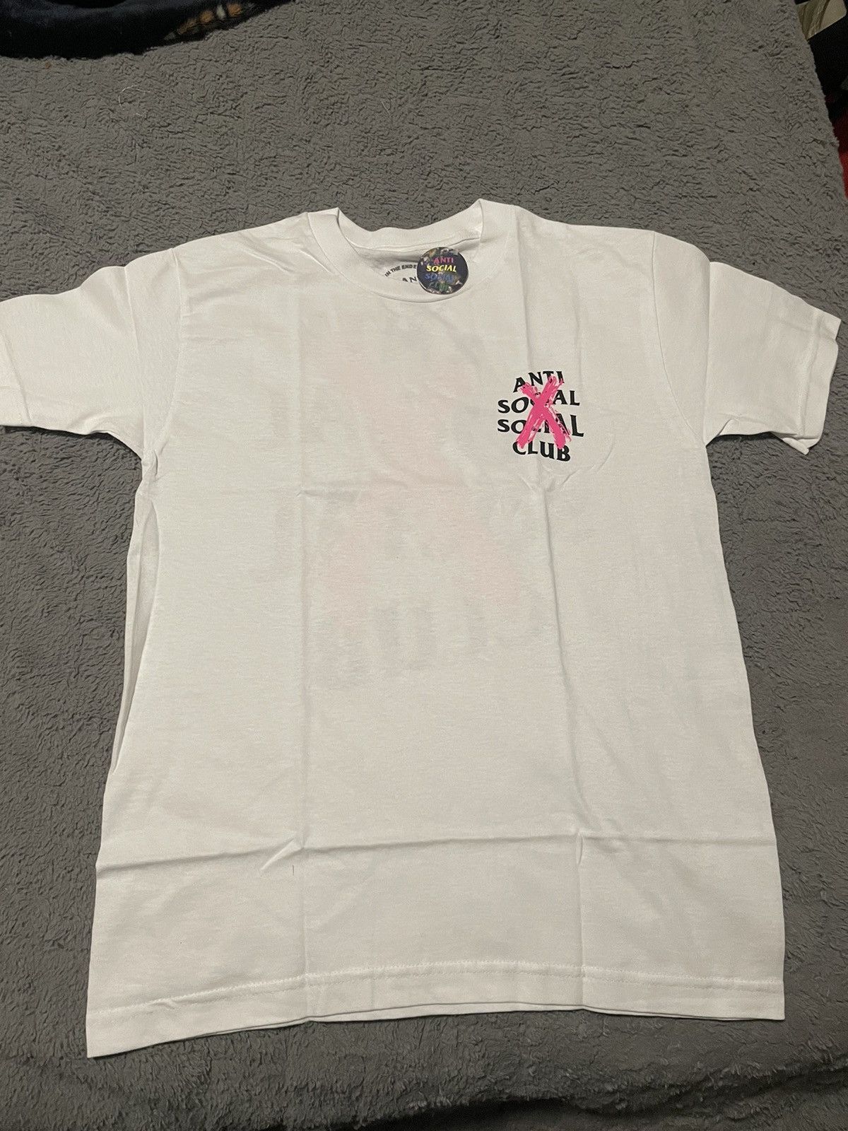 Anti Social Social Club Anti Social Social Club White cancelled Tee Size US S / EU 44-46 / 1 - 1 Thumbnail