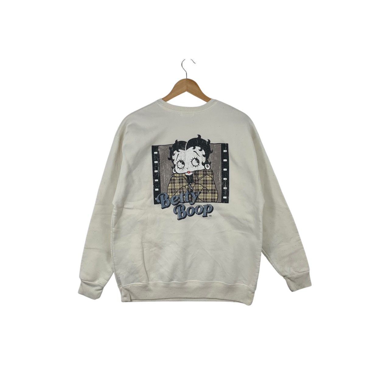 Other BETTY BOOP Nova Checks Film Cartoon Sweatshirt Sweater Size M / US 6-8 / IT 42-44 - 1 Thumbnail