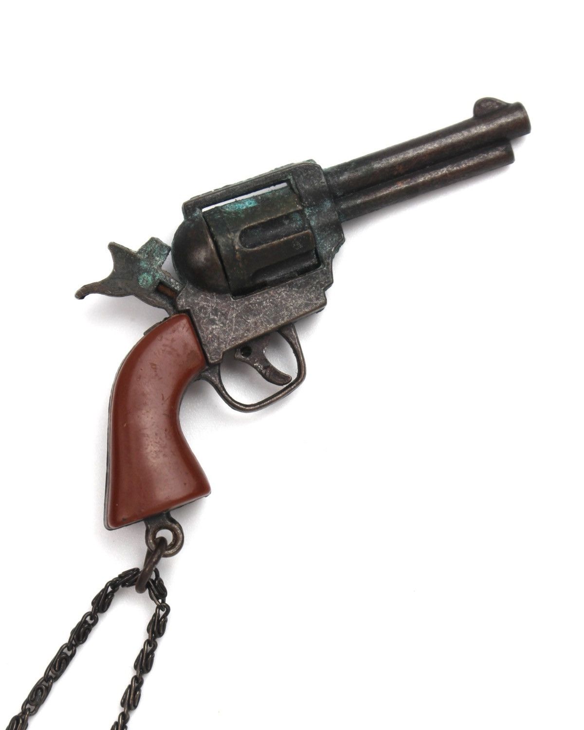 Vintage 1980S JAPANESE MADE 火薬鉄砲 KANE-CAP MINI GUN NECKLACE Size ONE SIZE - 6 Thumbnail