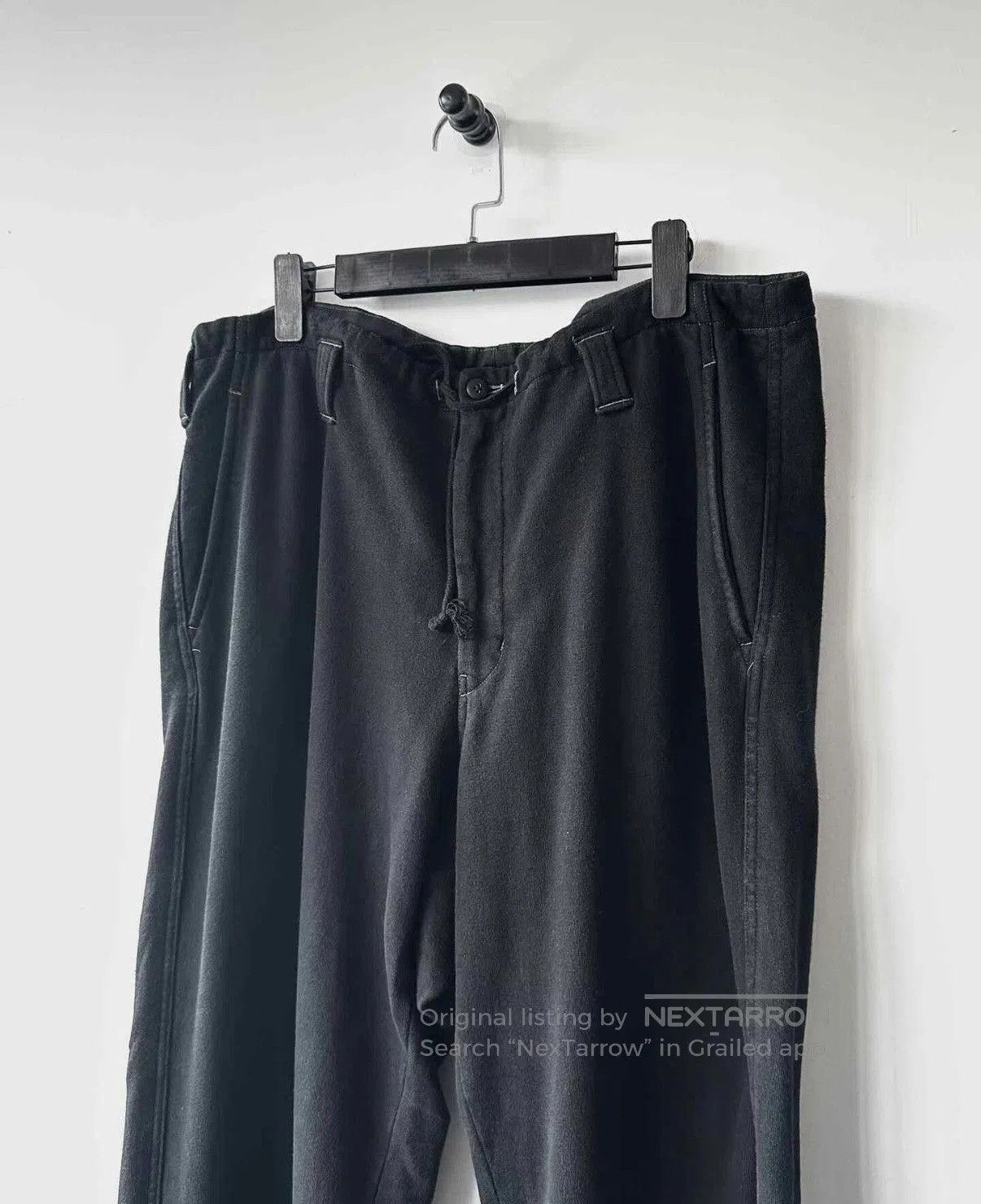 Yohji Yamamoto Black Casual Pants Size 34. Size US 34 / EU 50 - 2 Thumbnail