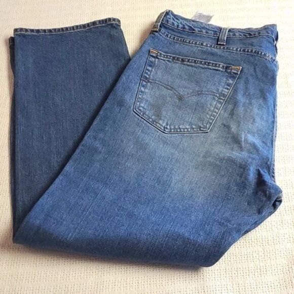 Levi's Levi's 505 Regular Stretch Straight Sz. 40x30 Blue Jeans wit Size US 40 / EU 56 - 2 Thumbnail