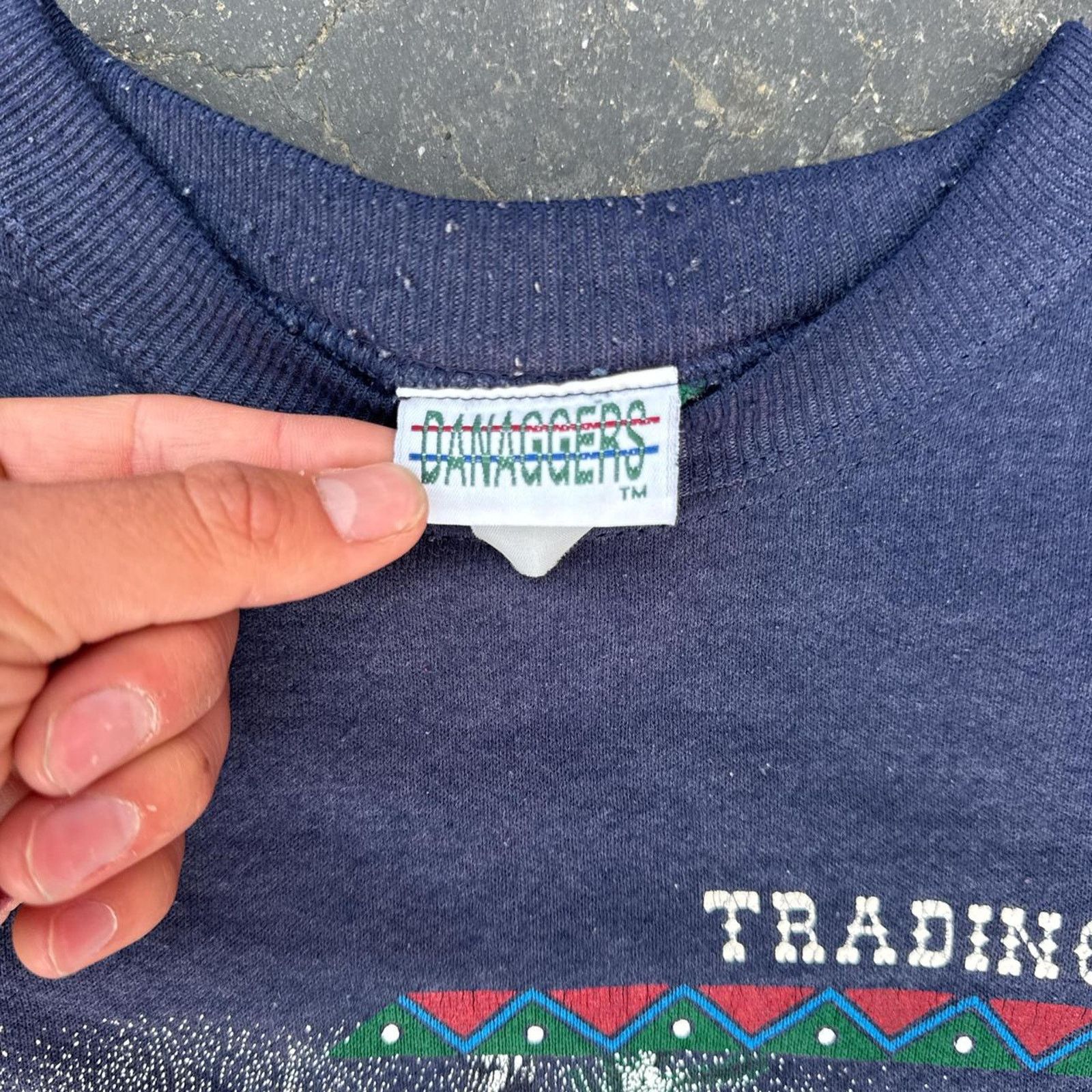 Vintage Vintage 90s Guardian of the Wolf Crewneck – Size Large Size US L / EU 52-54 / 3 - 4 Thumbnail