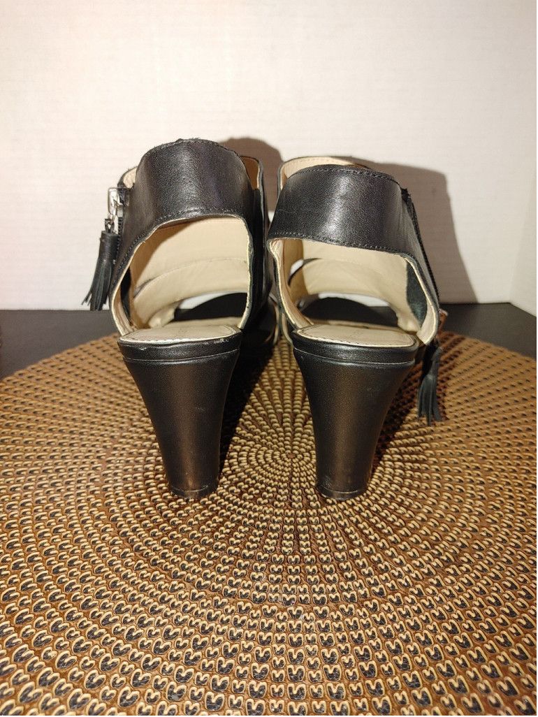 Other Adrienne Vittadini Raneer Leather Wedge Sandals Size 10 Size US 10 / IT 40 - 4 Thumbnail
