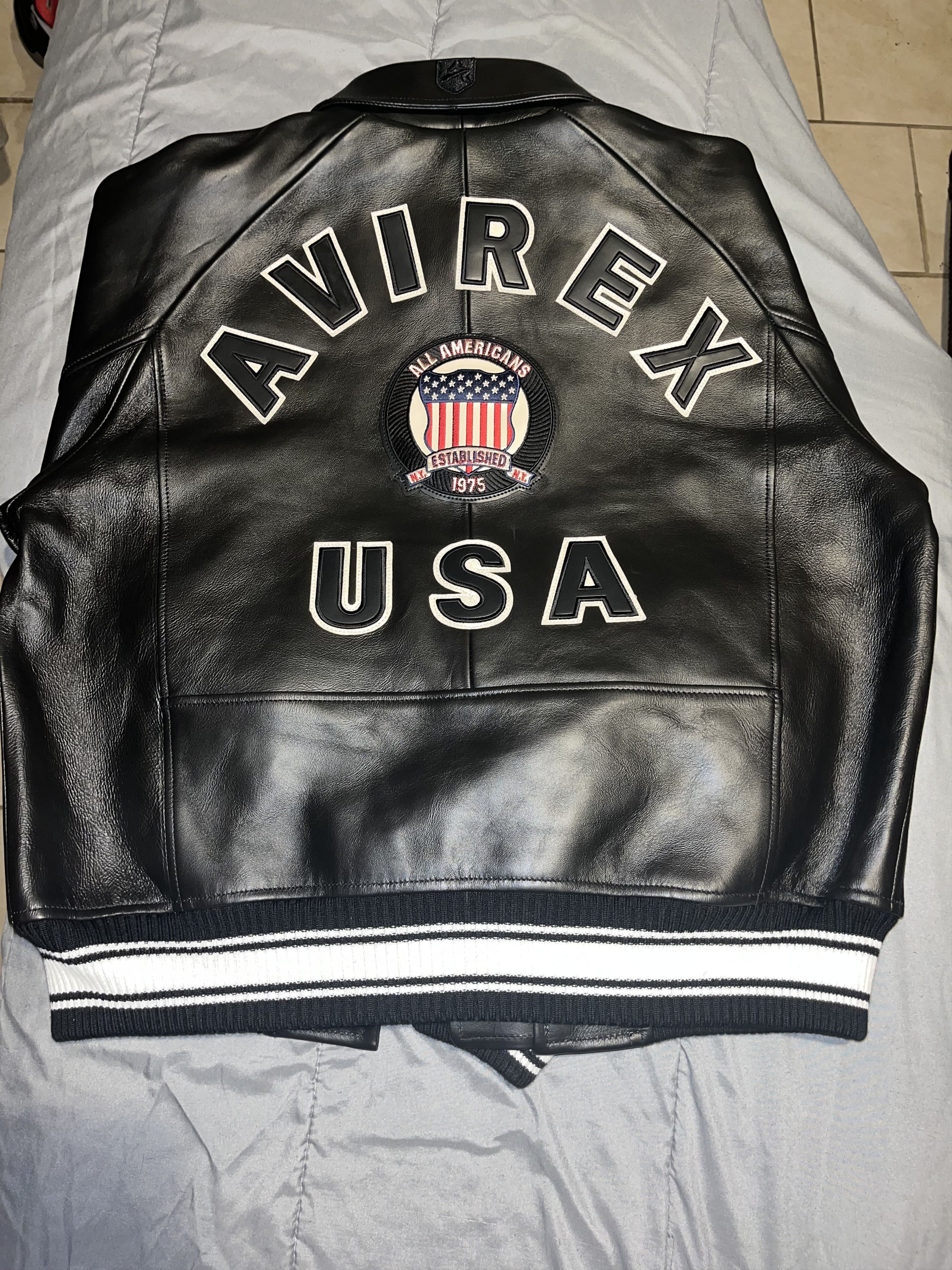 Avirex Avirex men’s icon leather jacket Size US M / EU 48-50 / 2 - 6 Thumbnail