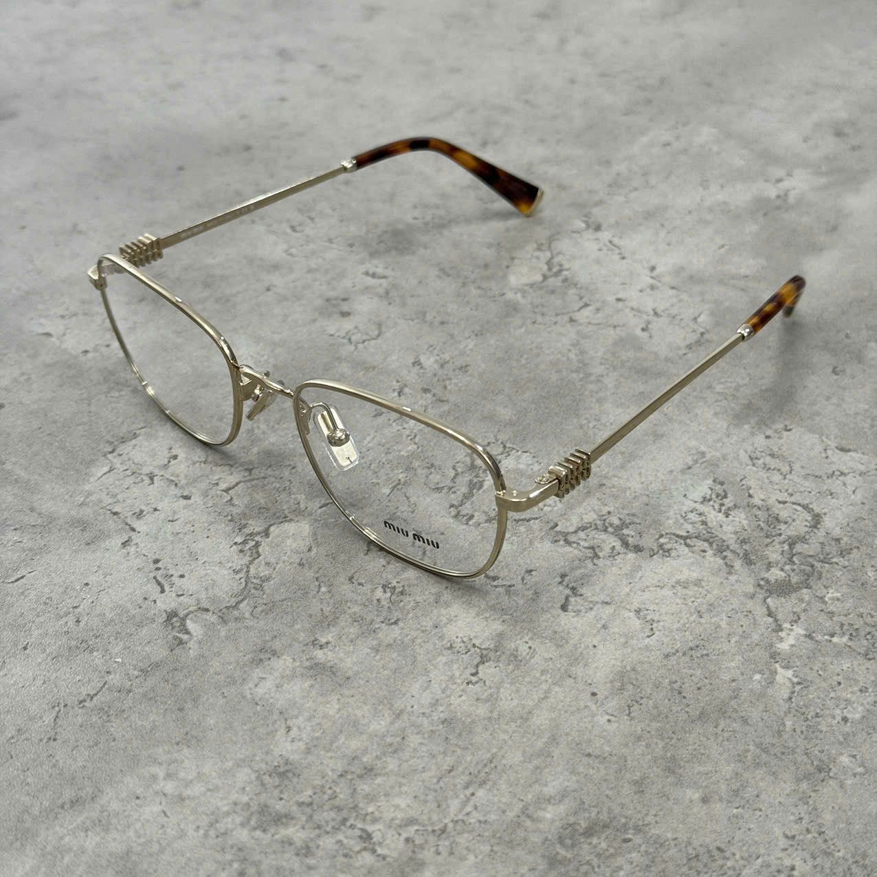Miu Miu MIU MIU MU 50WV ZVN1O1 Glasses Size ONE SIZE - 1 Thumbnail