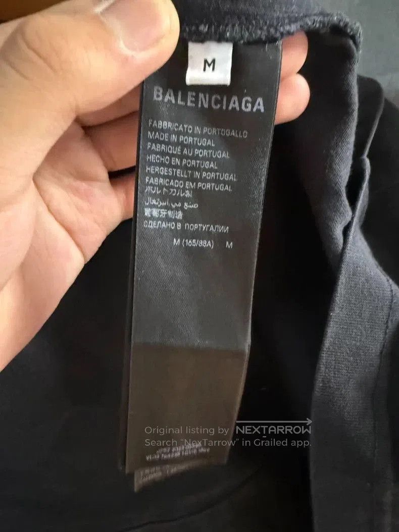 Balenciaga Balenciaga Burnt Coke Print T-shirt. Size US M / EU 48-50 / 2 - 4 Thumbnail
