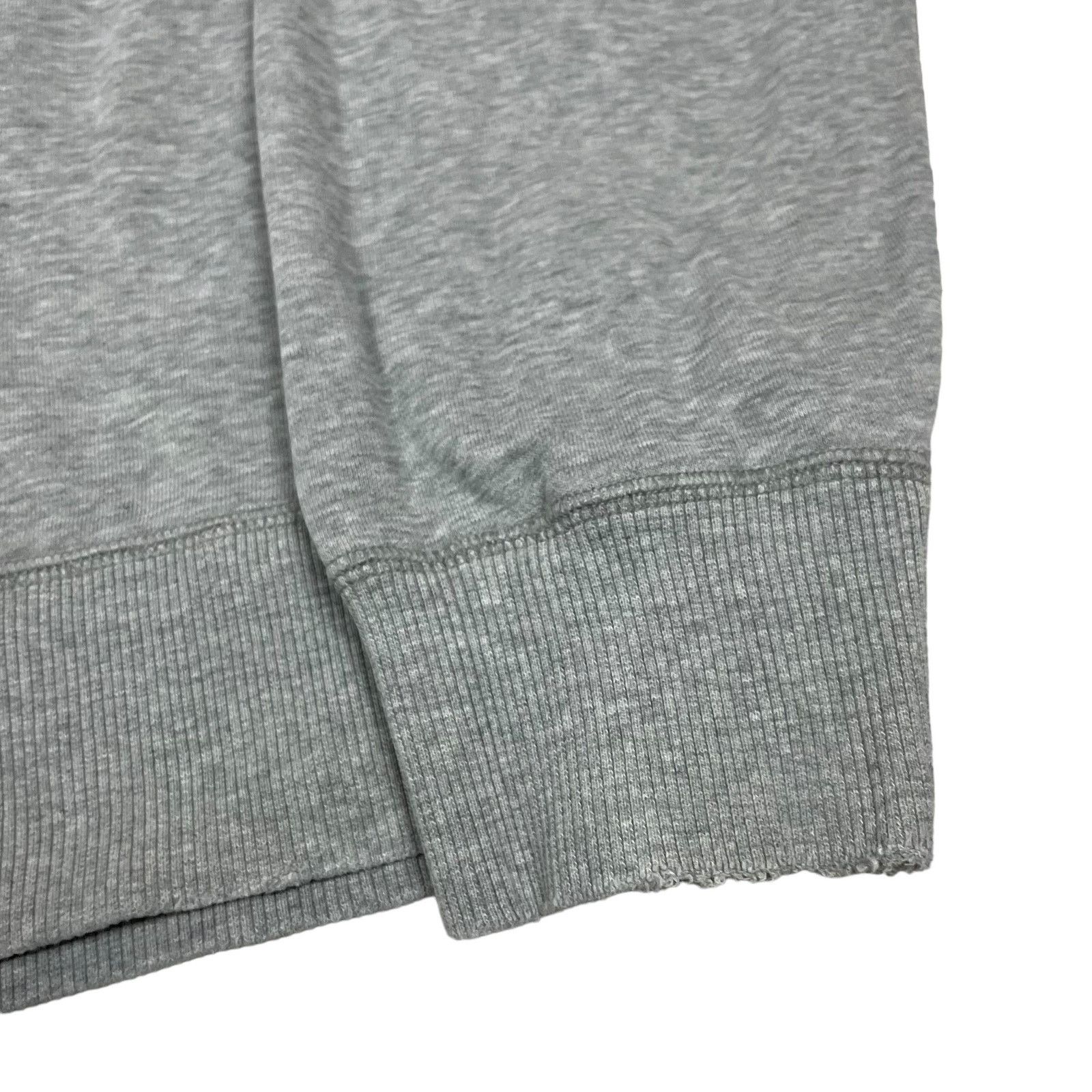 Nike × Vintage Nike Men's Heather Gray Cotton Swoosh Pullover Sweatshirt S Size US S / EU 44-46 / 1 - 3 Thumbnail