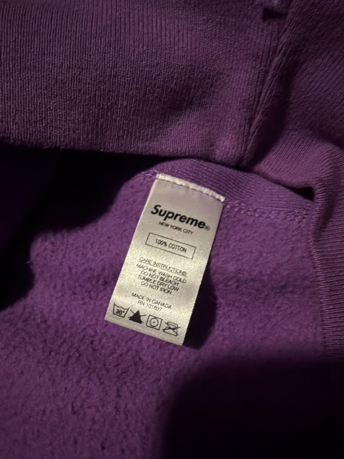 Supreme Supreme Classic Script Hooded Sweatshirt Fall/Winter 2018 Size US L / EU 52-54 / 3 - 7 Thumbnail