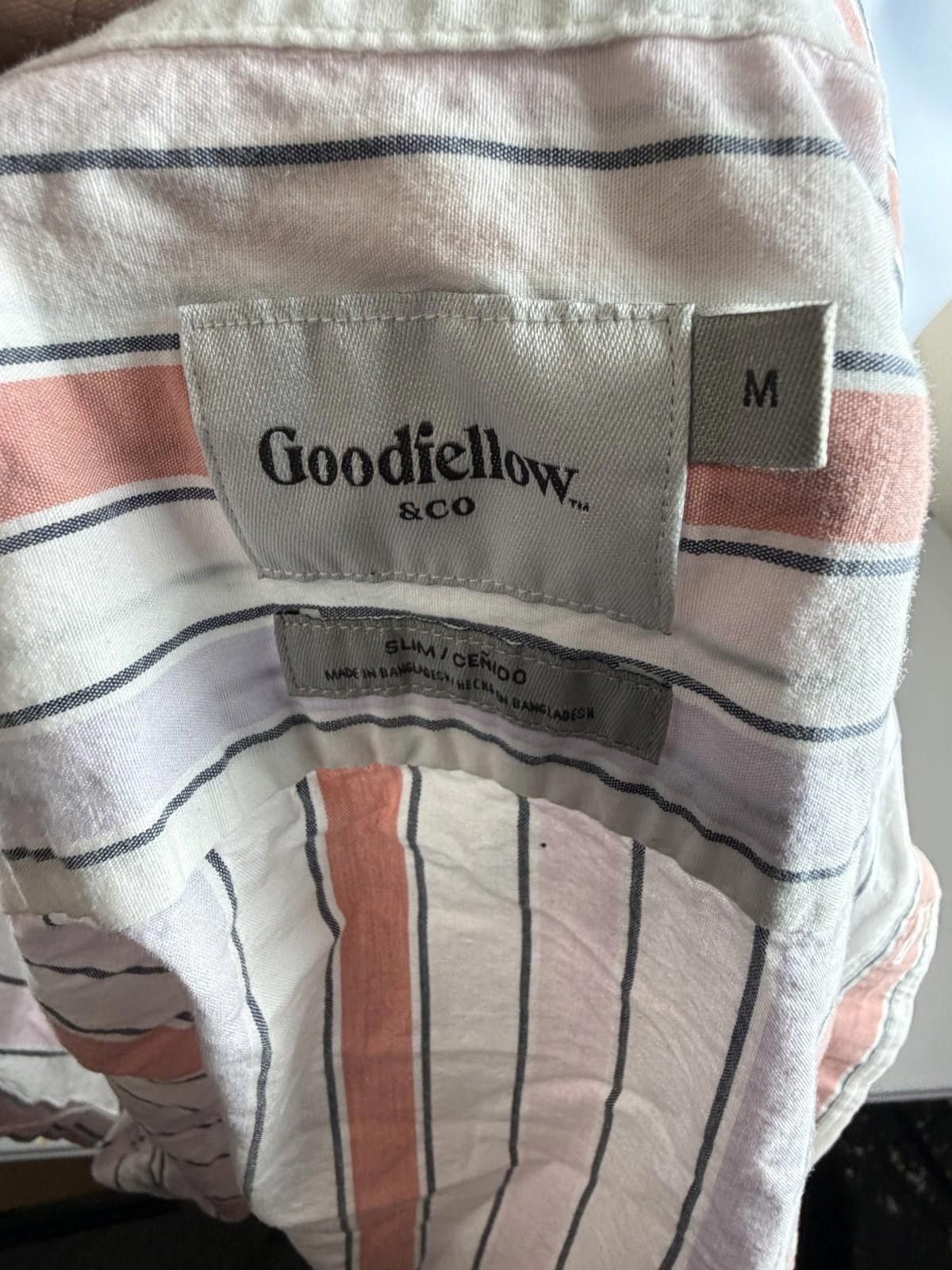 Other Goodfellow & Co Pink Button Down Slim Shirt Mens M Size US M / EU 48-50 / 2 - 3 Thumbnail