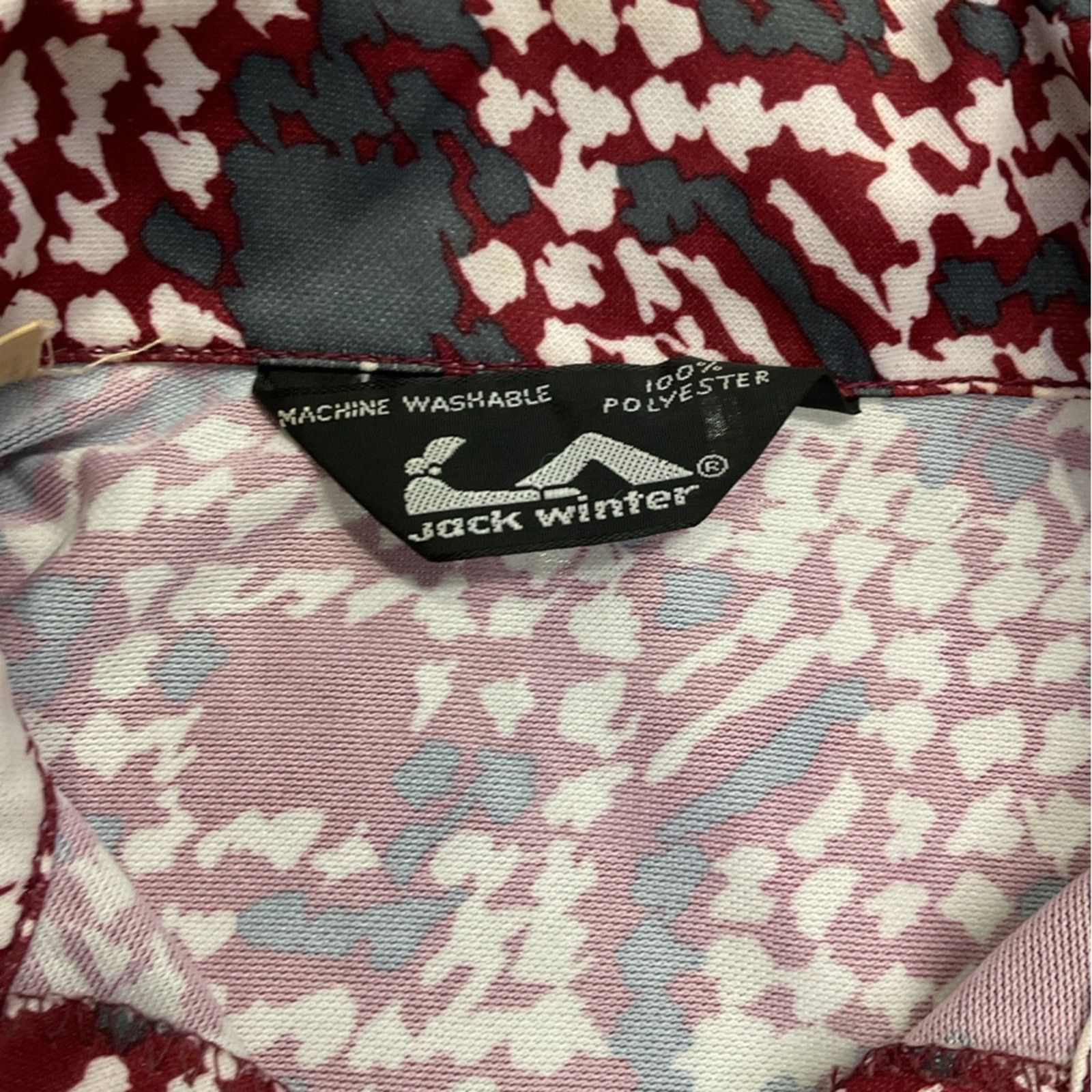 Vintage Vintage Jack Winter Women's 70’s Button Down Shirt Size M / US 6-8 / IT 42-44 - 3 Thumbnail