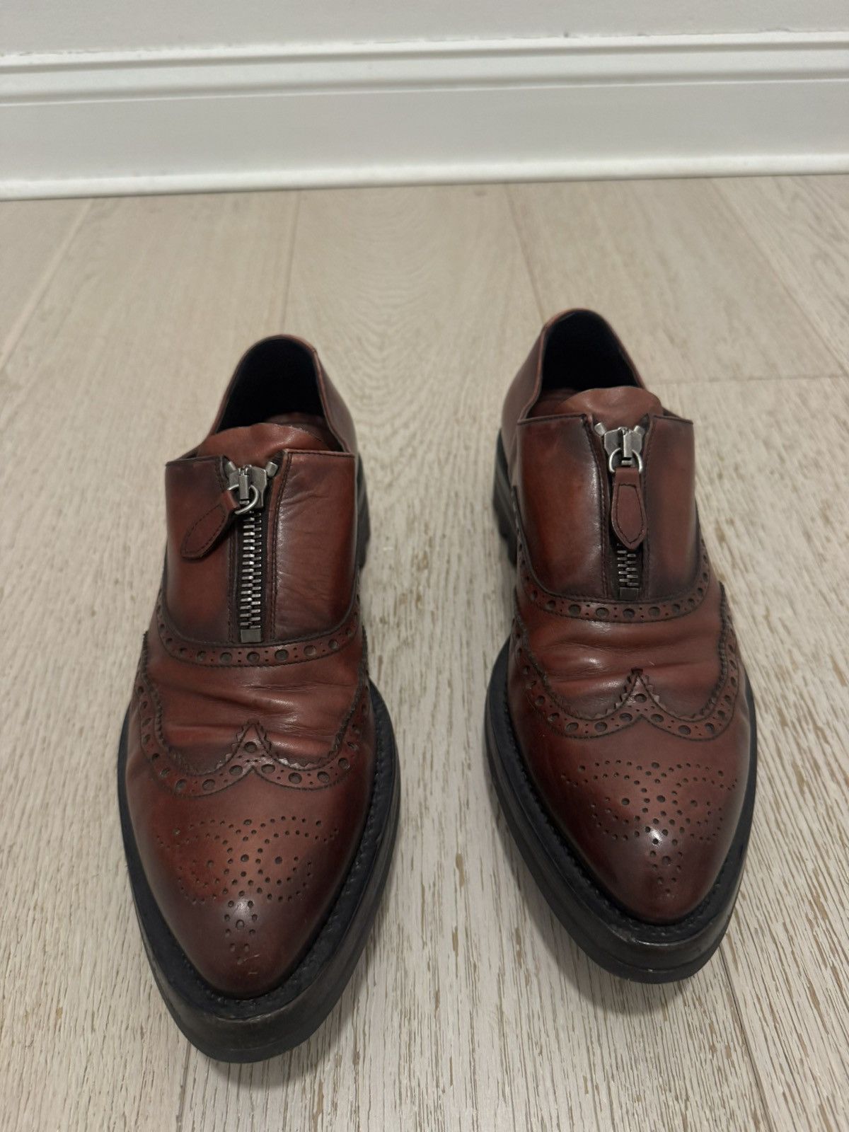 Prada Prada leather shoes Size US 9 / EU 42 - 3 Thumbnail