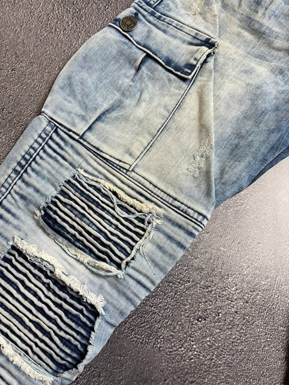 Other Vintage distressed skinny fit denim jeans size 32/32 Size US 32 / EU 48 - 5 Thumbnail