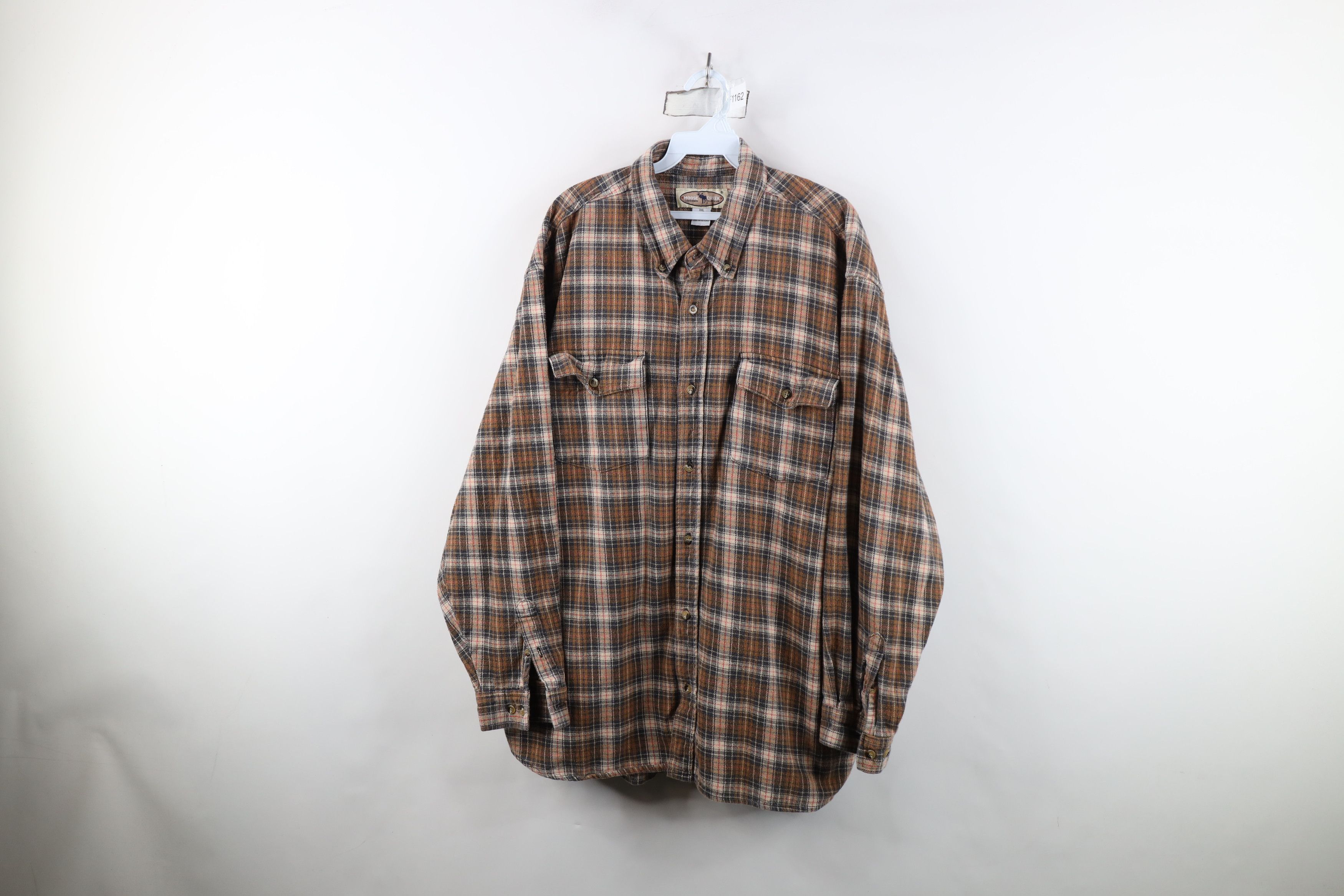 Vintage Vintage 90s Y2K Streetwear Heavyweight Button Down Shirt Size US XXL / EU 58 / 5 - 1 Thumbnail