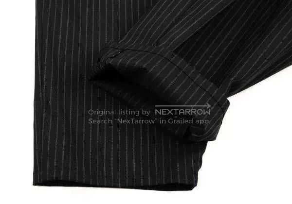 Junya Watanabe black vintage striped design pants. Size US 26 / EU 42 - 8 Thumbnail