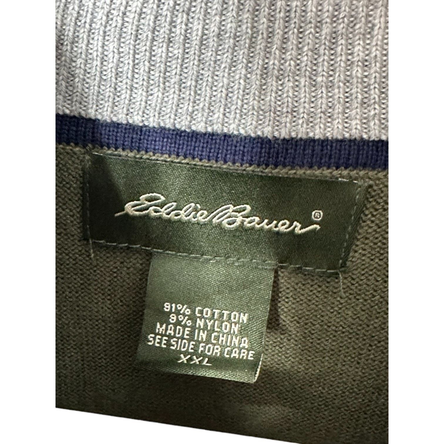 Eddie Bauer Eddie Bauer 1/4 Zip Long Sleeve Cotton Blend Men's XXL New Size US XXL / EU 58 / 5 - 6 Thumbnail