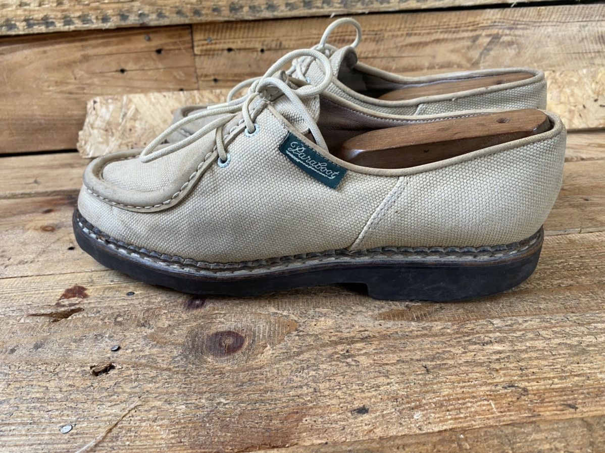 Paraboot Paraboot michael canvas derby casual leather shoes sz40.5 Size US 7.5 / EU 40-41 - 5 Thumbnail