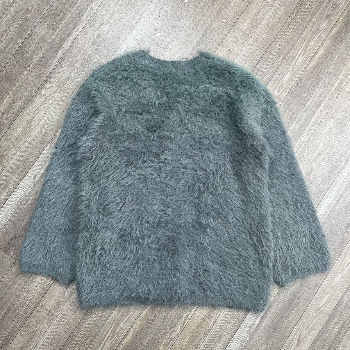 Issey Miyake Designer PLST Issey Miyake Faux Fur Fuzzi Cardigan Jacket Size US M / EU 48-50 / 2 - 12 Thumbnail