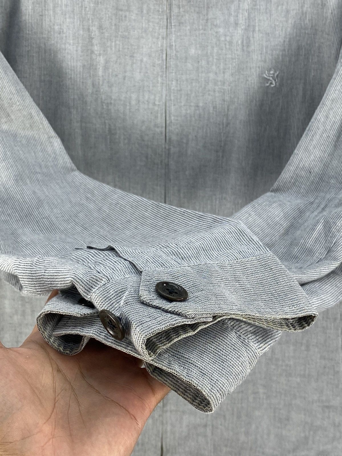Japanese Brand The Scotch House Herringbone Twill HBT Zipper Jacket Size US M / EU 48-50 / 2 - 12 Thumbnail