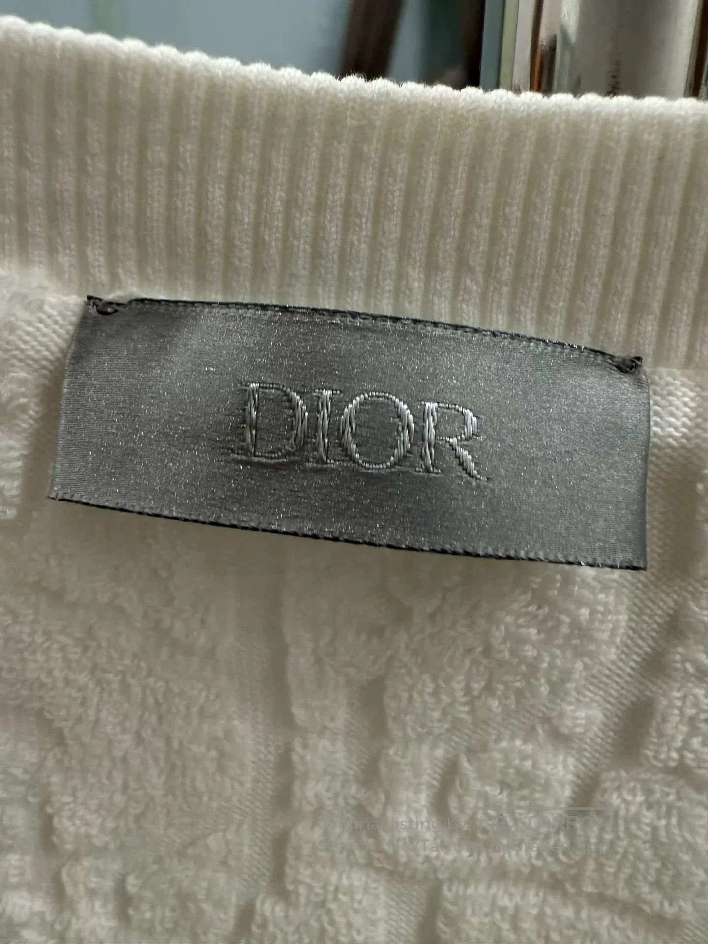 Dior dior oblique logo short sleeve towel top. Size US L / EU 52-54 / 3 - 3 Thumbnail