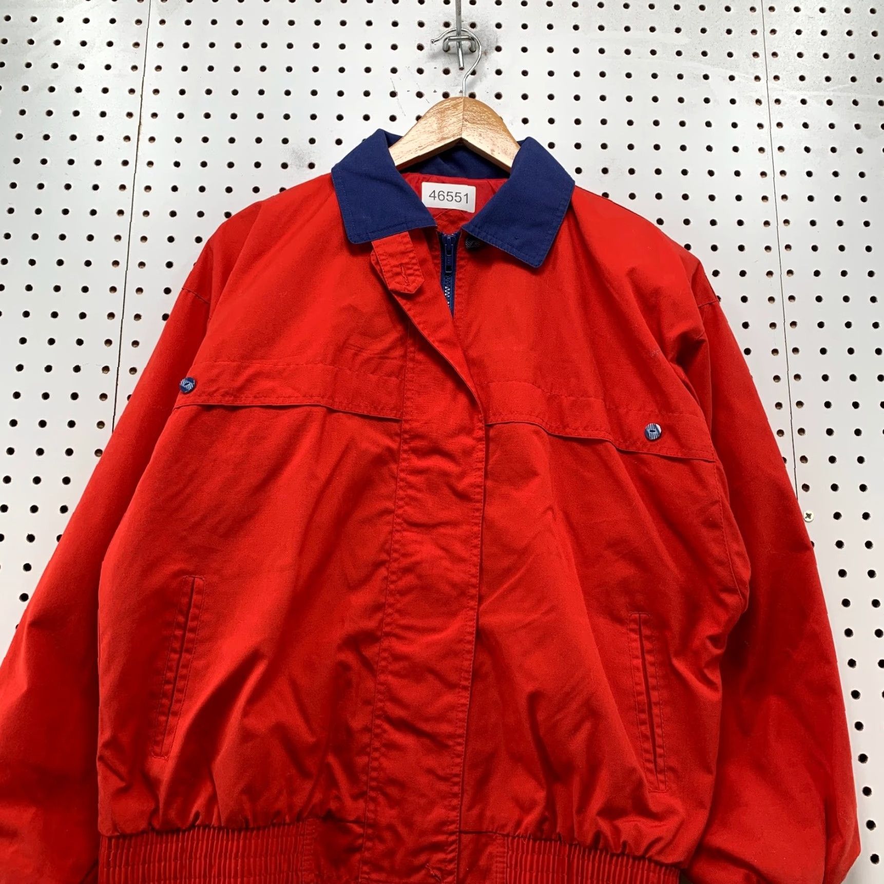 Vintage VINTAGE Sergio Valente Jacket Mens S Red Back Button Hong Kong Size US S / EU 44-46 / 1 - 5 Thumbnail