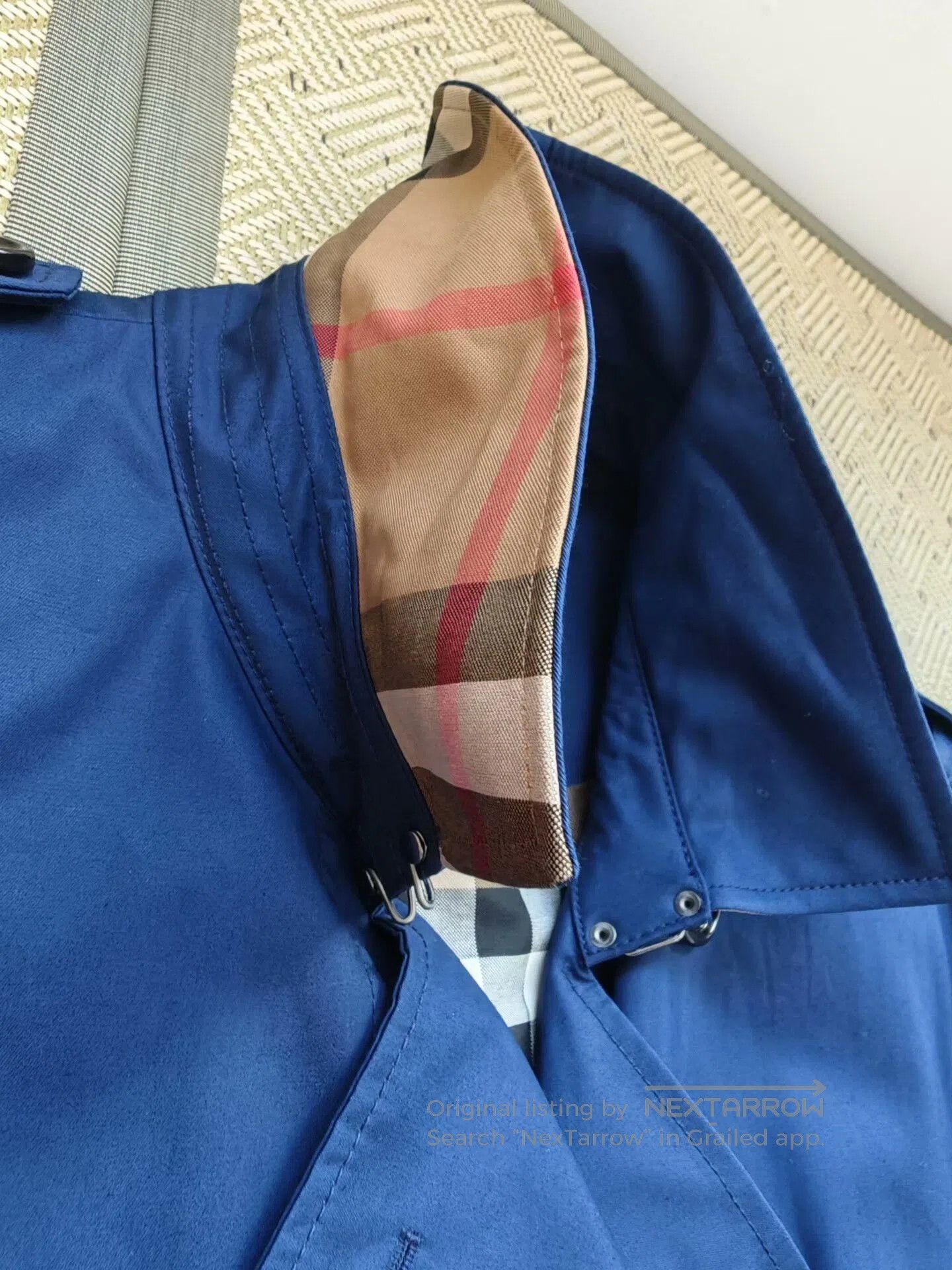 Burberry burberry classic navy blue trench coat. Size US XXL / EU 58 / 5 - 5 Thumbnail