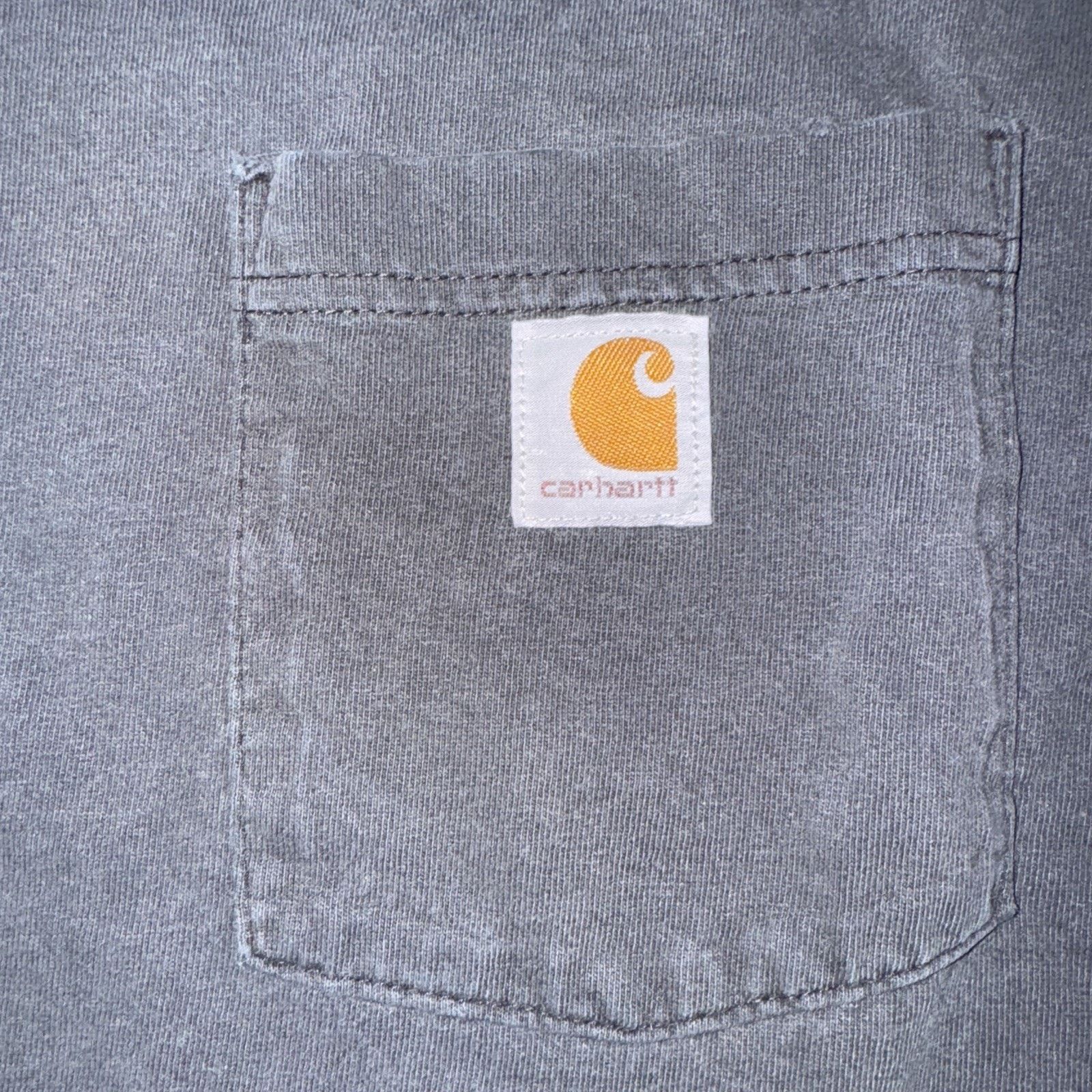 Carhartt × Vintage Carhartt Pocket T-Shirt Small Black 19x27 Distressed Size US S / EU 44-46 / 1 - 2 Thumbnail