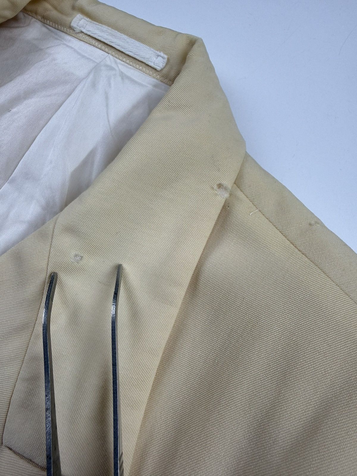 Comme des Garcons Homme Plus Comme des Garcons HommePlus SS90 Double Breasted Wool Jacket Size US S / EU 44-46 / 1 - 8 Thumbnail