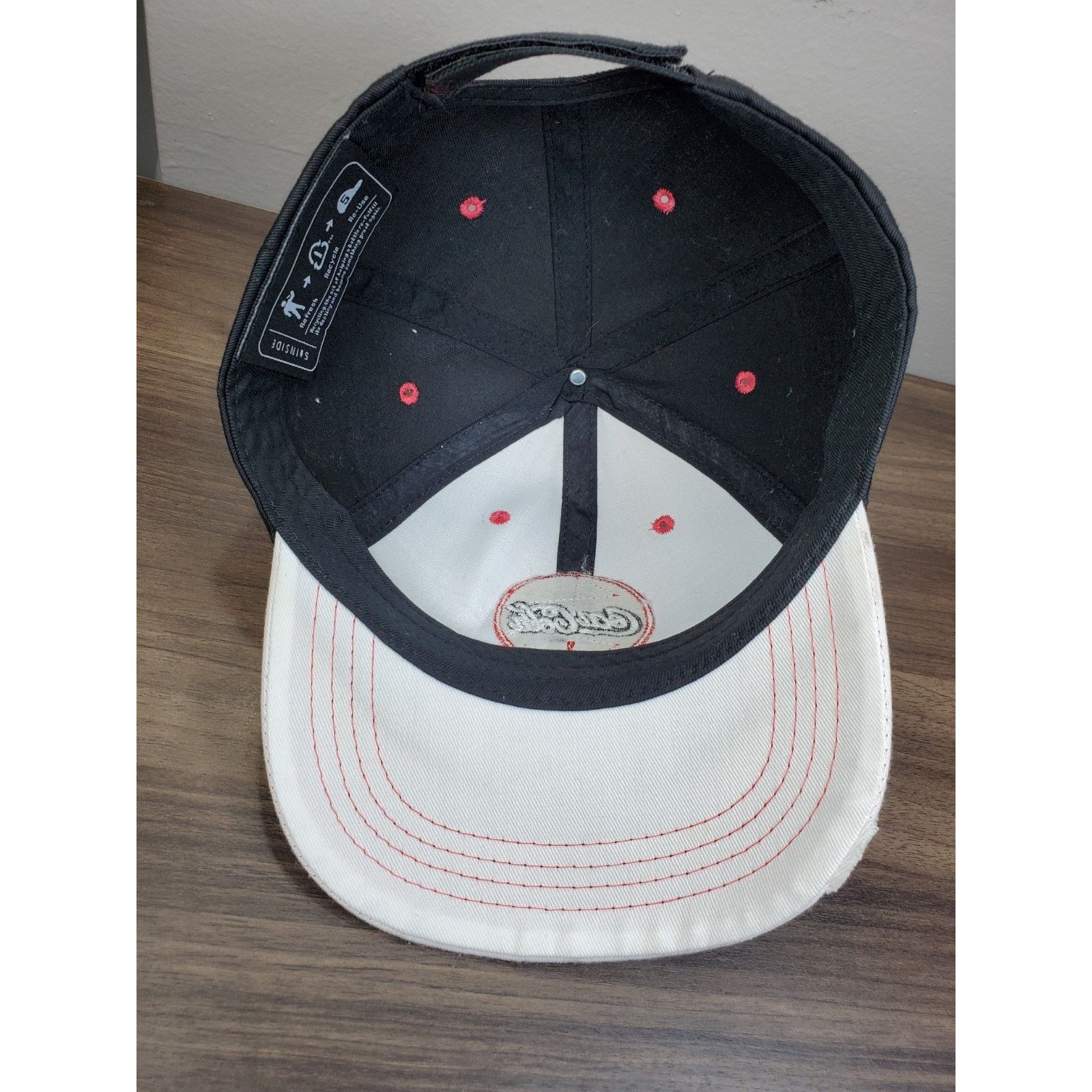 Coca Cola × Vintage Coca-Cola Refresh Recycle Distressed Hat Cap Racing Patch Size ONE SIZE - 10 Thumbnail