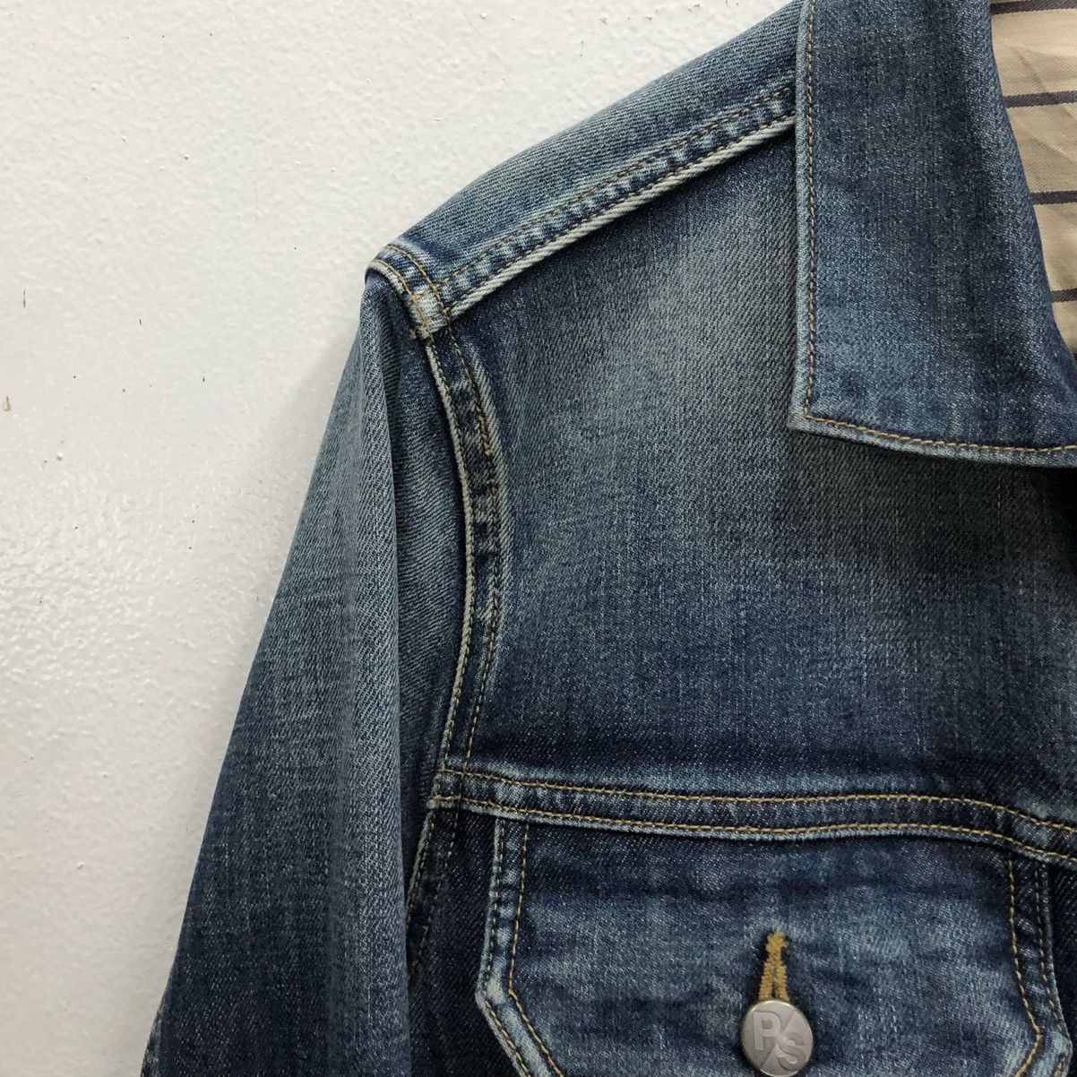Paul Smith Paul Smith P/S Men’s Denim Jeans Jacket Size US L / EU 52-54 / 3 - 3 Thumbnail