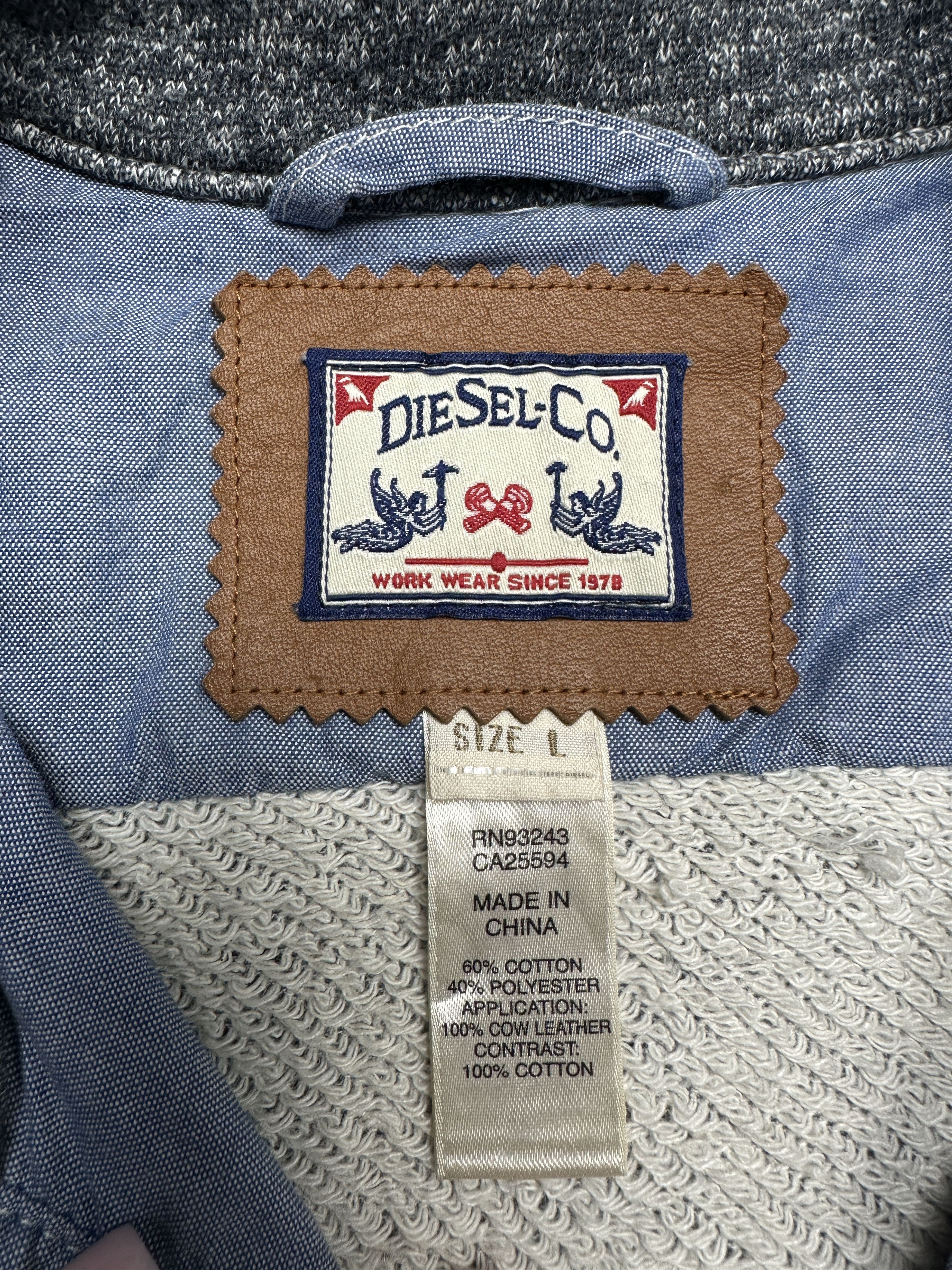 Diesel Diesel Vintage Mens Jacket Size US L / EU 52-54 / 3 - 4 Thumbnail