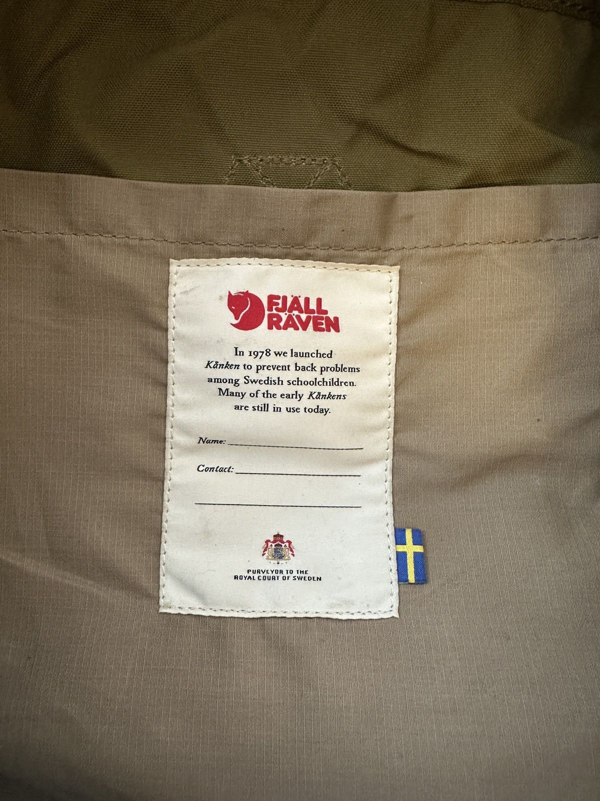 Fjallraven Fjallraven Vintage Kanken Bag Size ONE SIZE - 6 Thumbnail