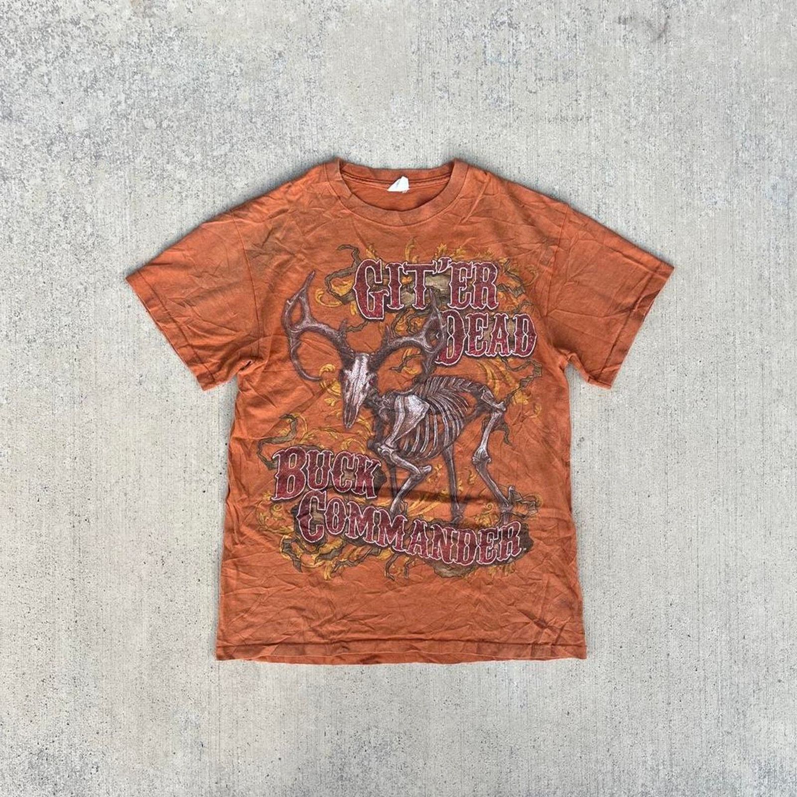 Delta Fall Buck Commander Skeleton Graphic Git'Er Dead Tee Size US L / EU 52-54 / 3 - 1 Thumbnail