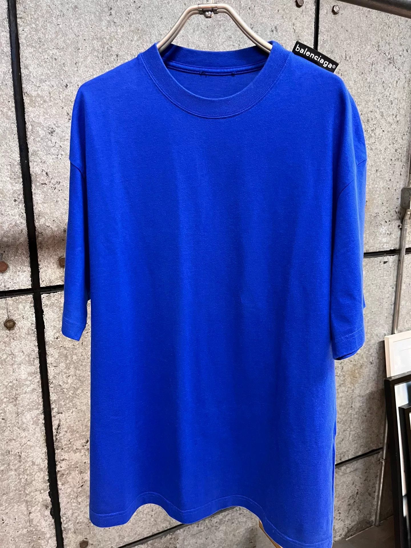 Balenciaga Balenciaga Blue Short-Sleeve T-Shirt S Size US S / EU 44-46 / 1 - 1 Thumbnail