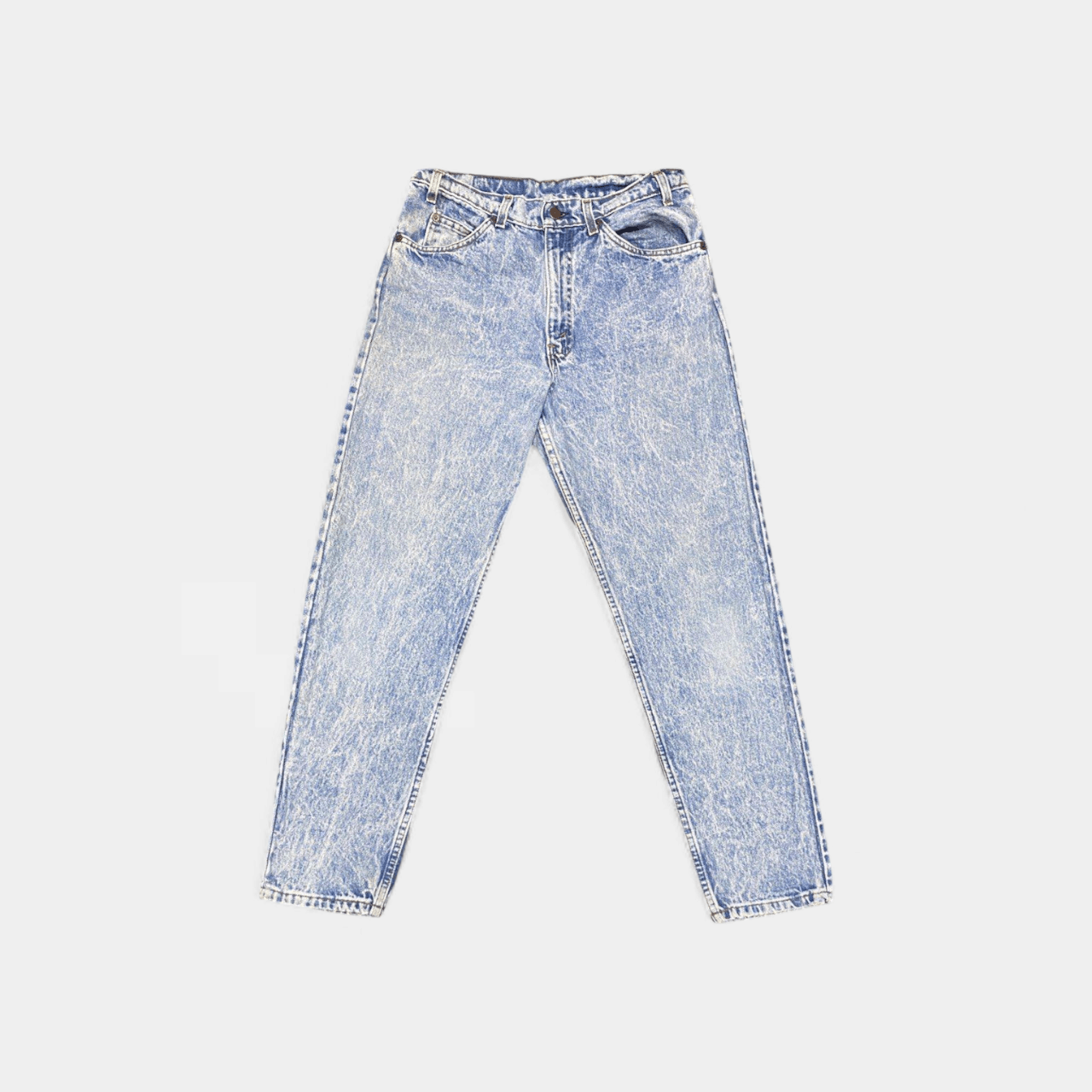 Levi's Vintage 80s Levis 515 Acid Wash Tapered Jeans Size US 32 / EU 48 - 1 Thumbnail