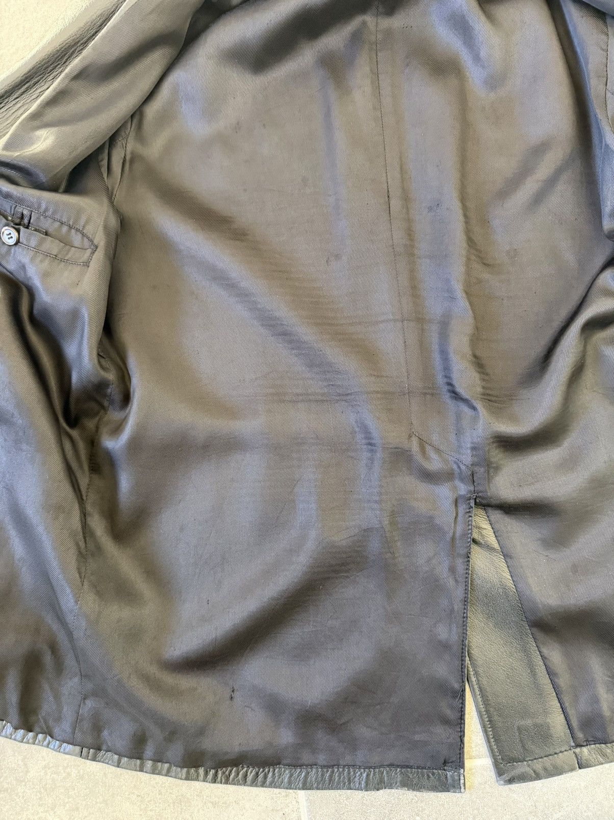 Prada Prada Leather Coat Size US M / EU 48-50 / 2 - 19 Thumbnail