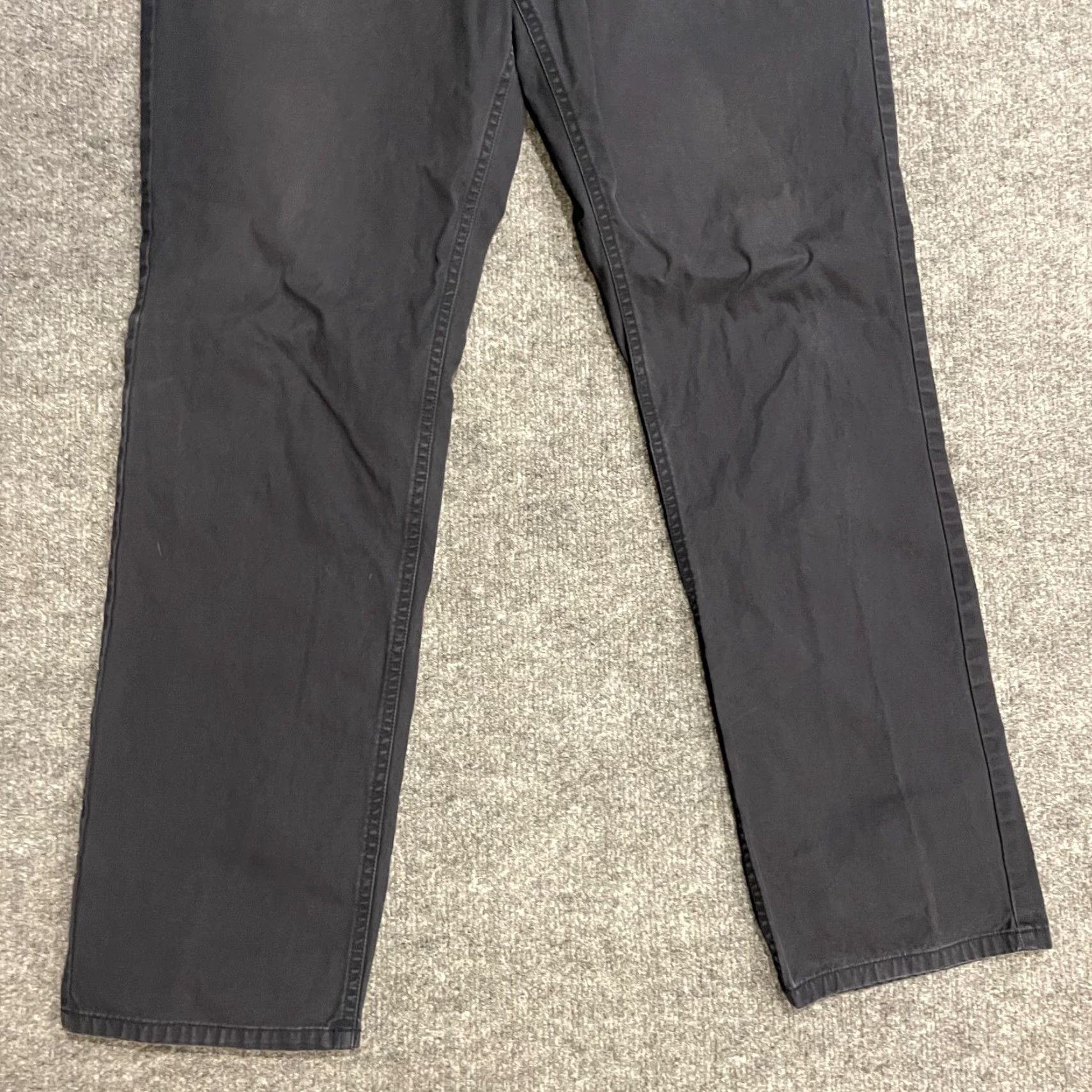 Bonobos BONOBOS Pants Chino Slim Straight Mens 36x32 Navy Blue 100% Cotton Flat Front Pockets Front Zip Size US 36 / EU 52 - 5 Thumbnail